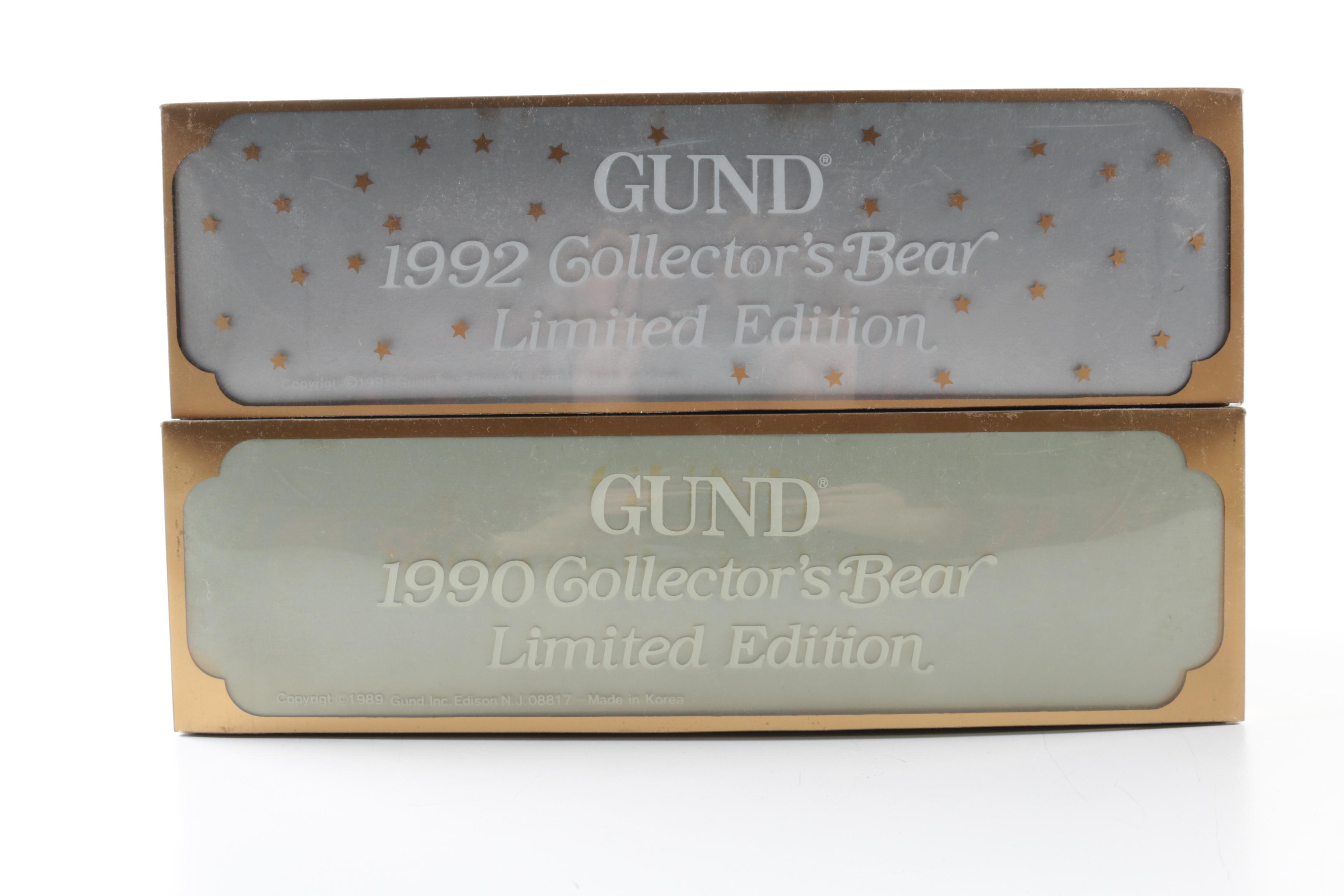 1990s Gund Limited Edition Teddy Bears