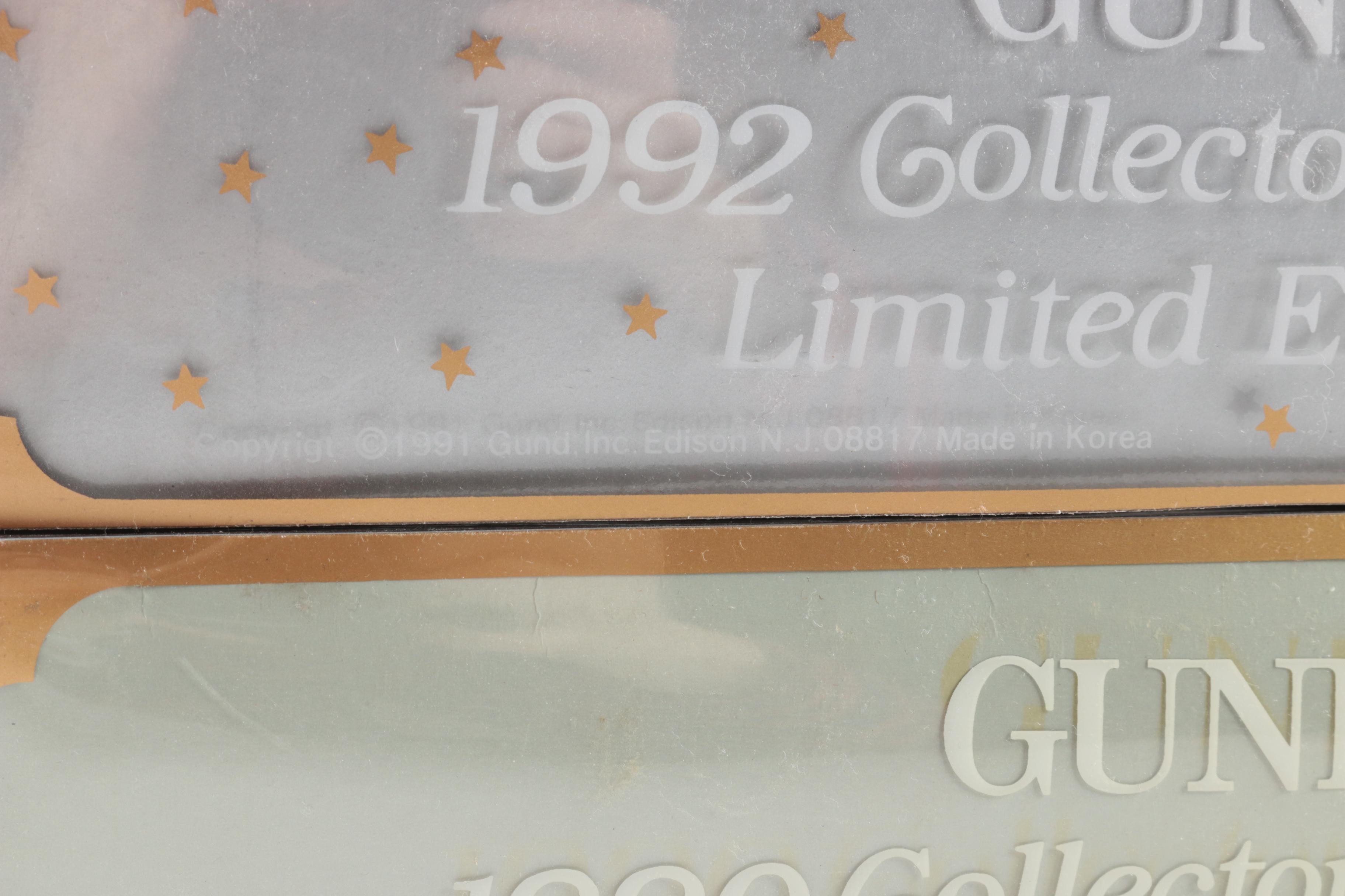 1990s Gund Limited Edition Teddy Bears