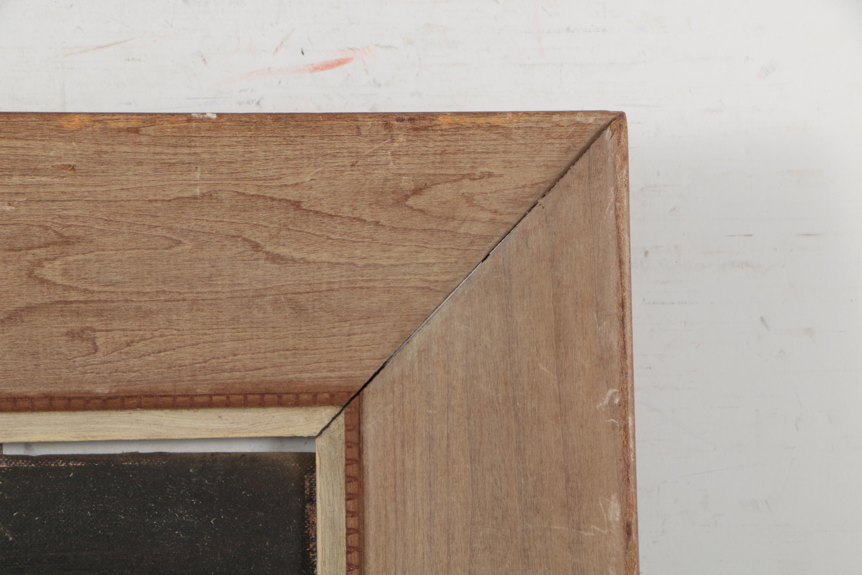 Oil Painting of a Ghostly Mask