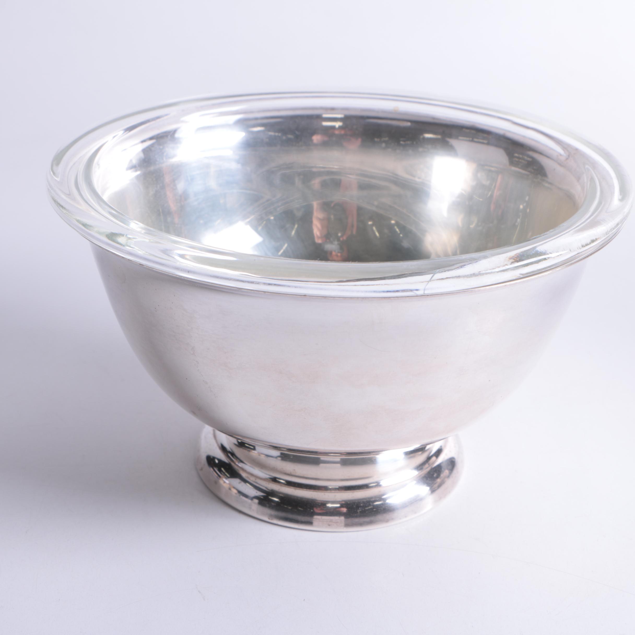 Oneida Paul Revere Reproduction Silver Plate Bowl and More