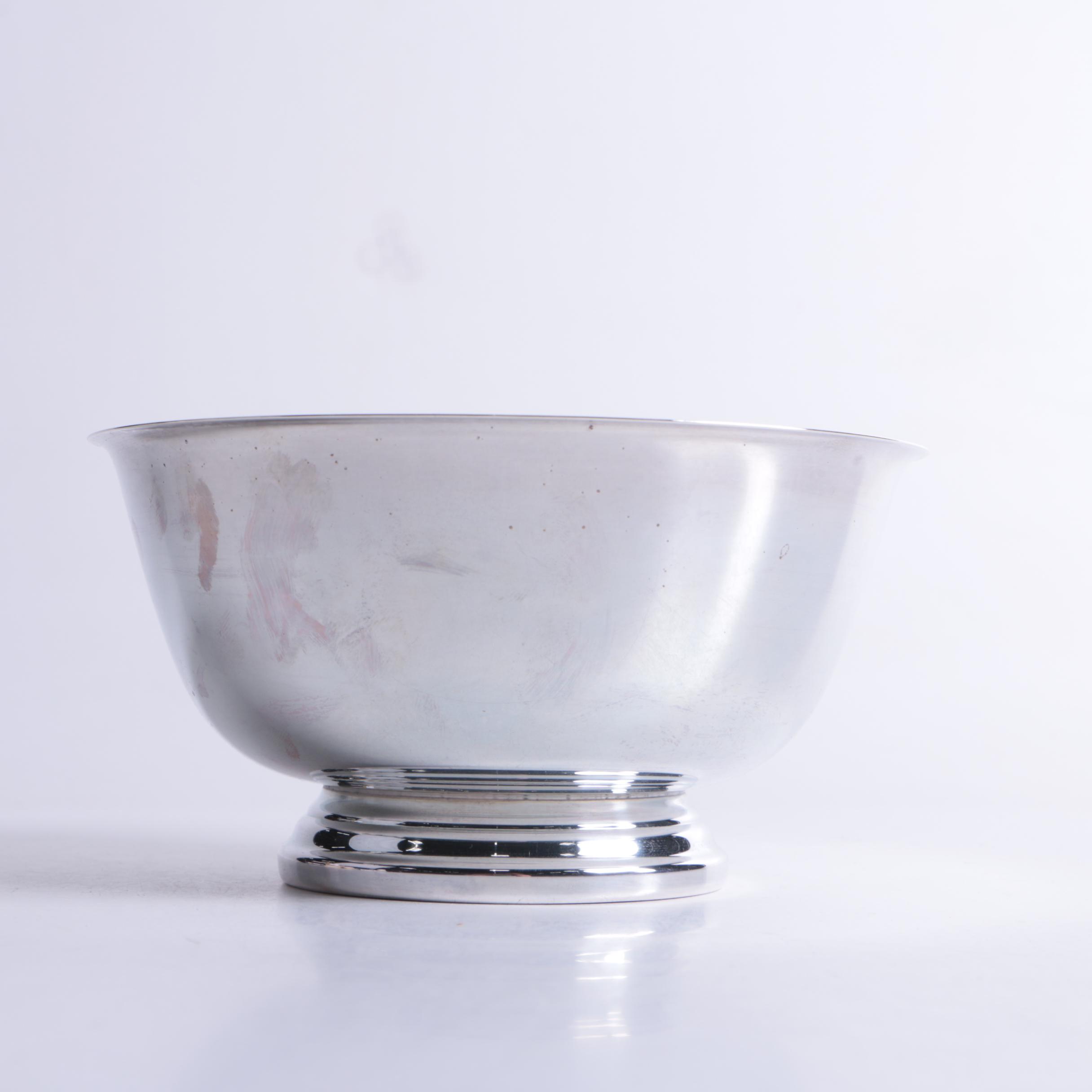 Oneida Paul Revere Reproduction Silver Plate Bowl and More