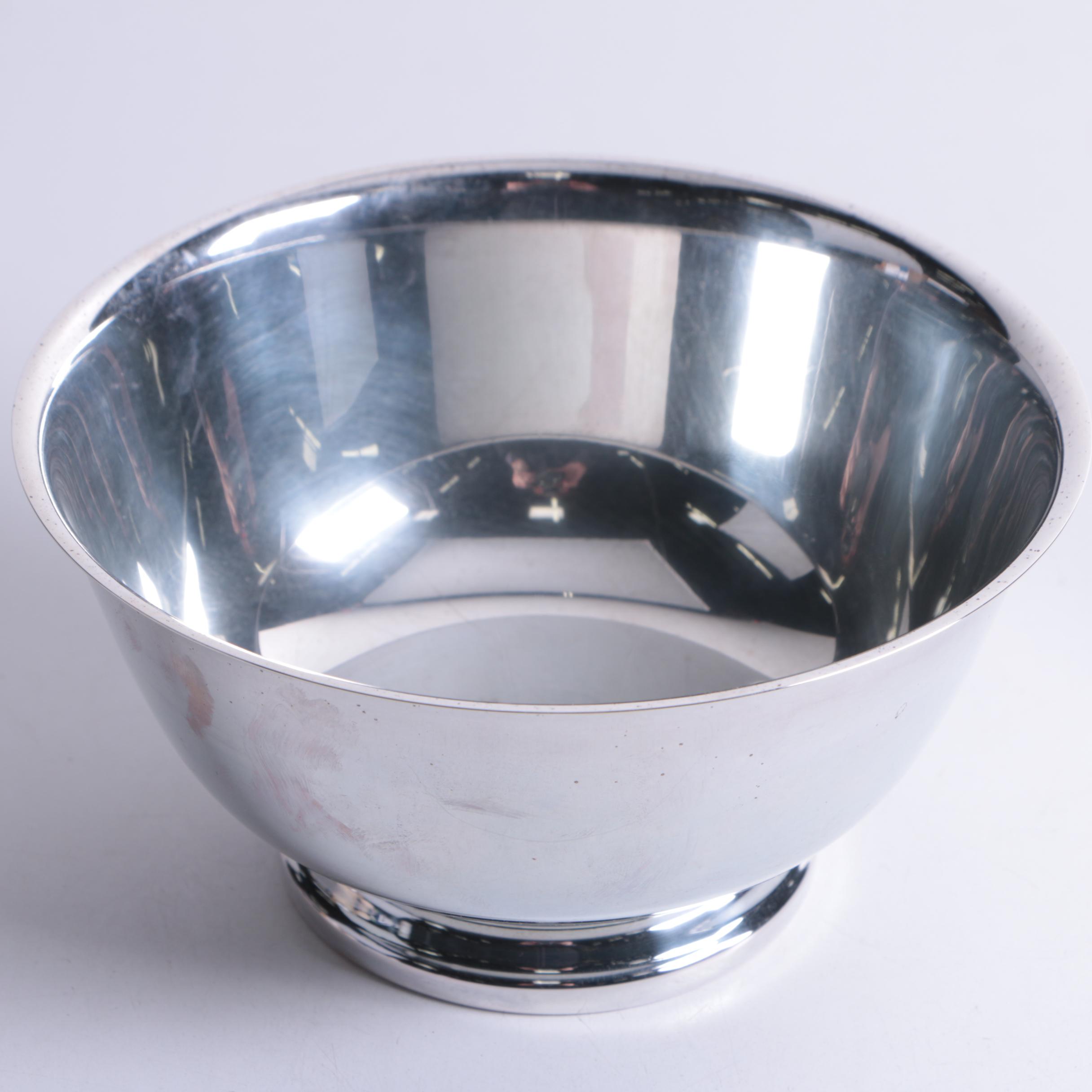 Oneida Paul Revere Reproduction Silver Plate Bowl and More