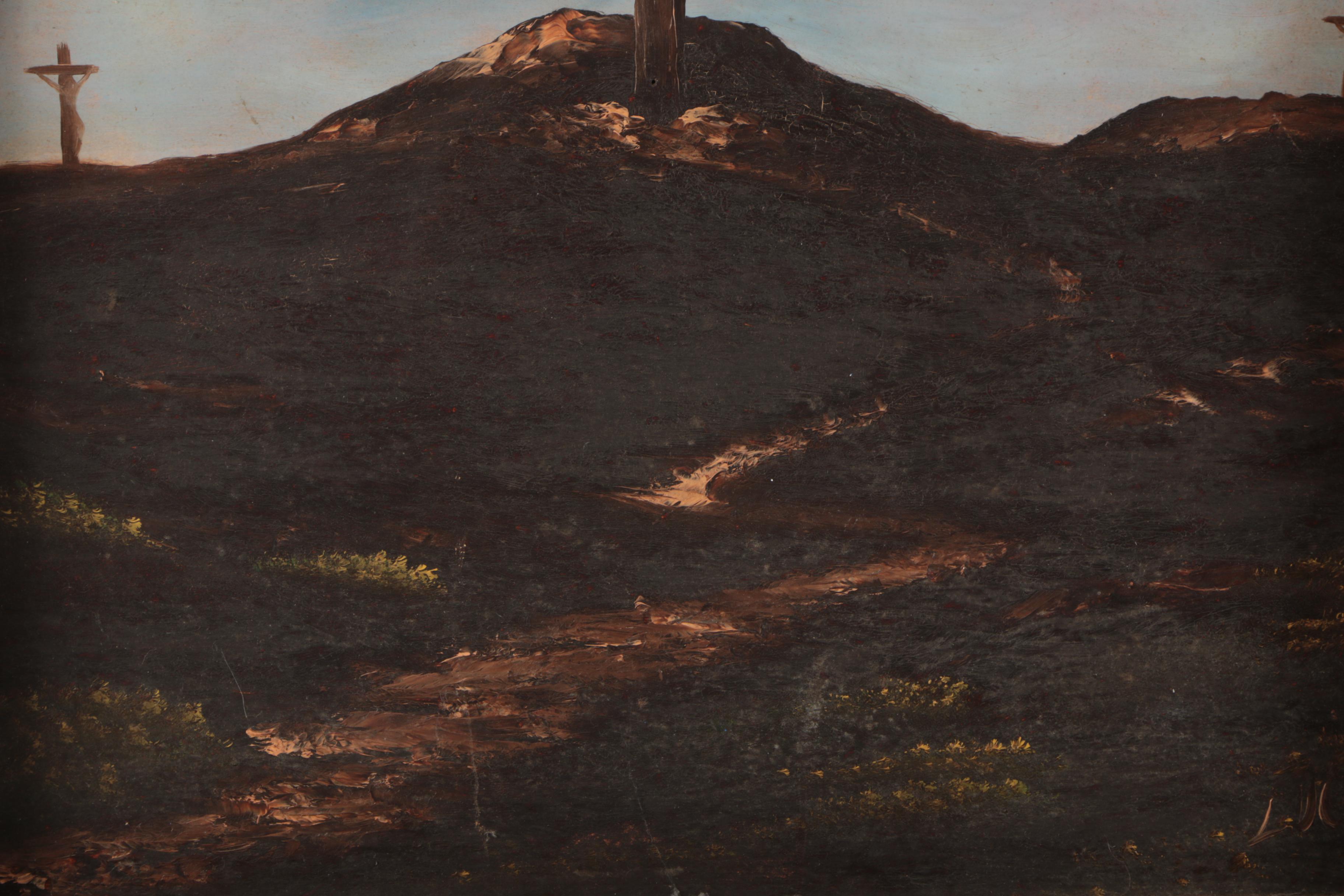 Lucas Oil Painting of Calvary