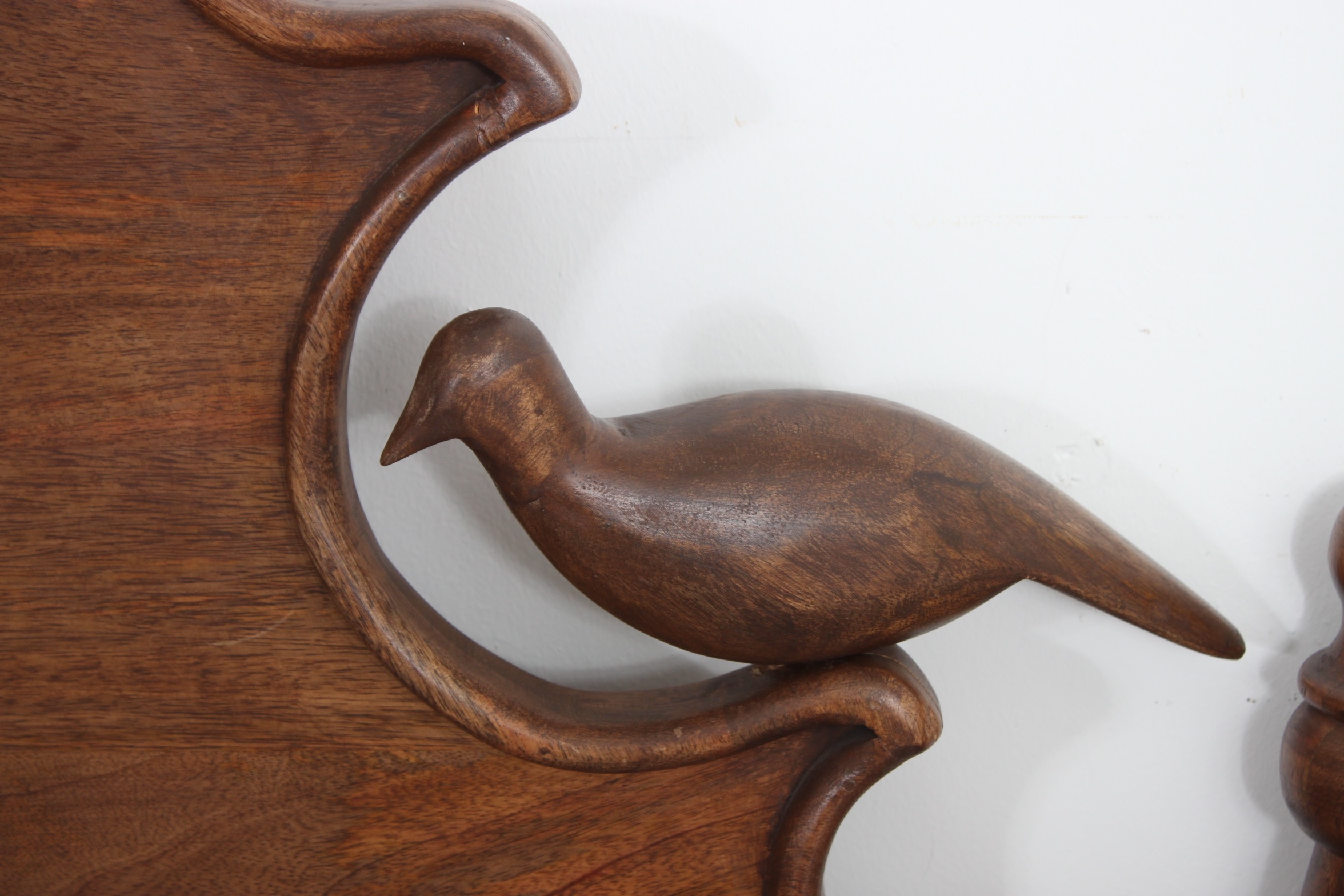 Twin "Claudette" Headboard With Sculptural Bird by Ballard Designs