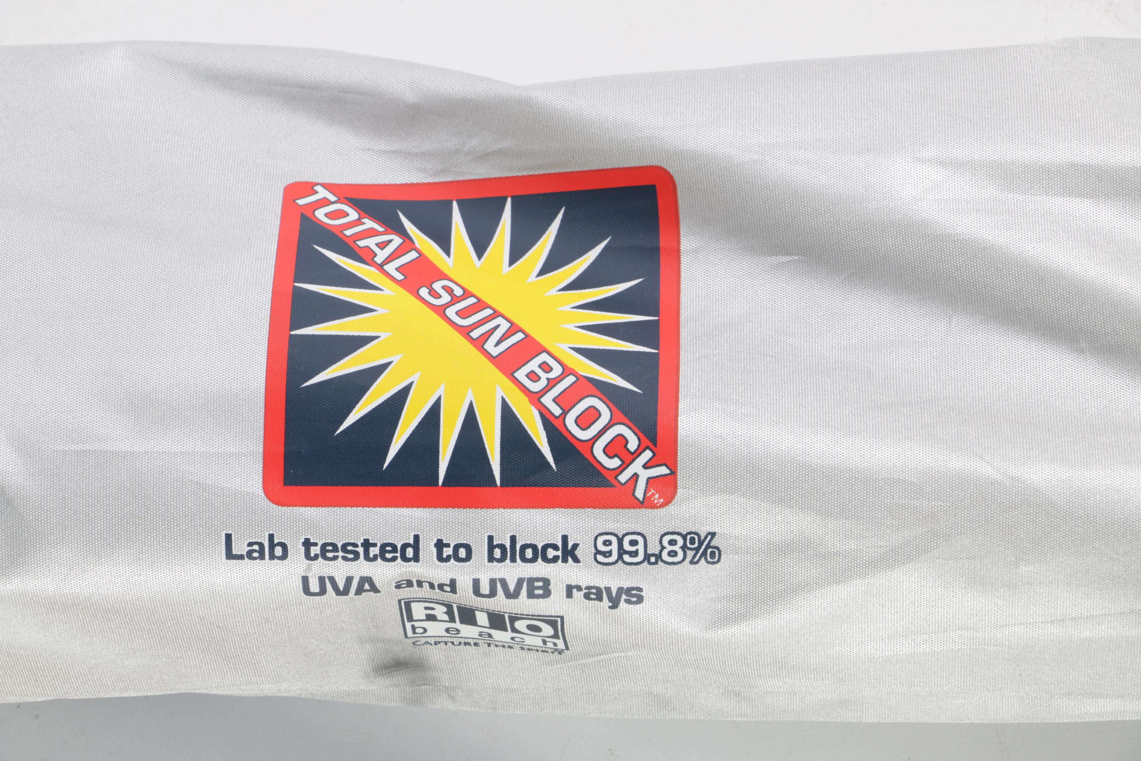 Total Sunblock Beach Umbrella with Sand Anchor