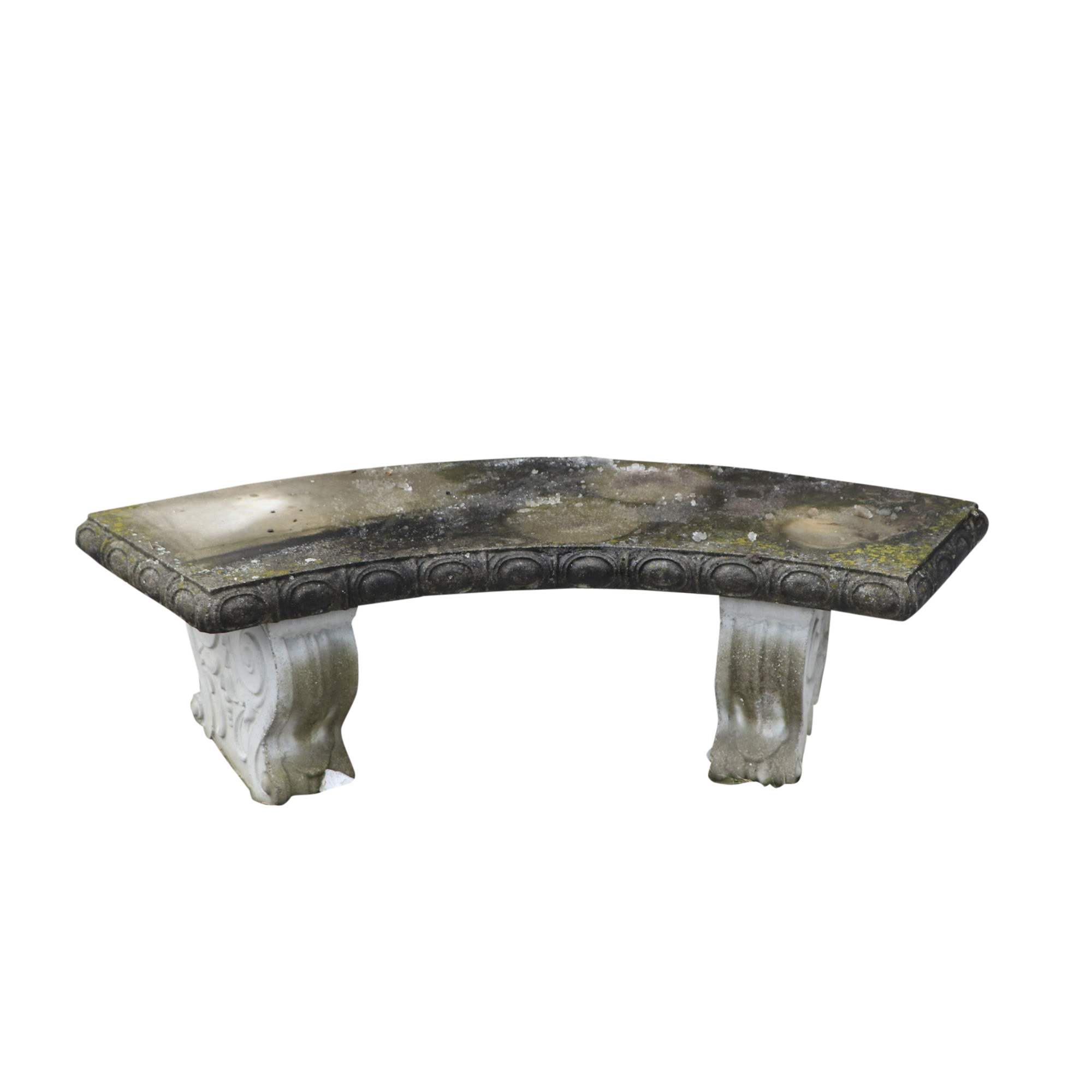 Cast Concrete Garden Bench