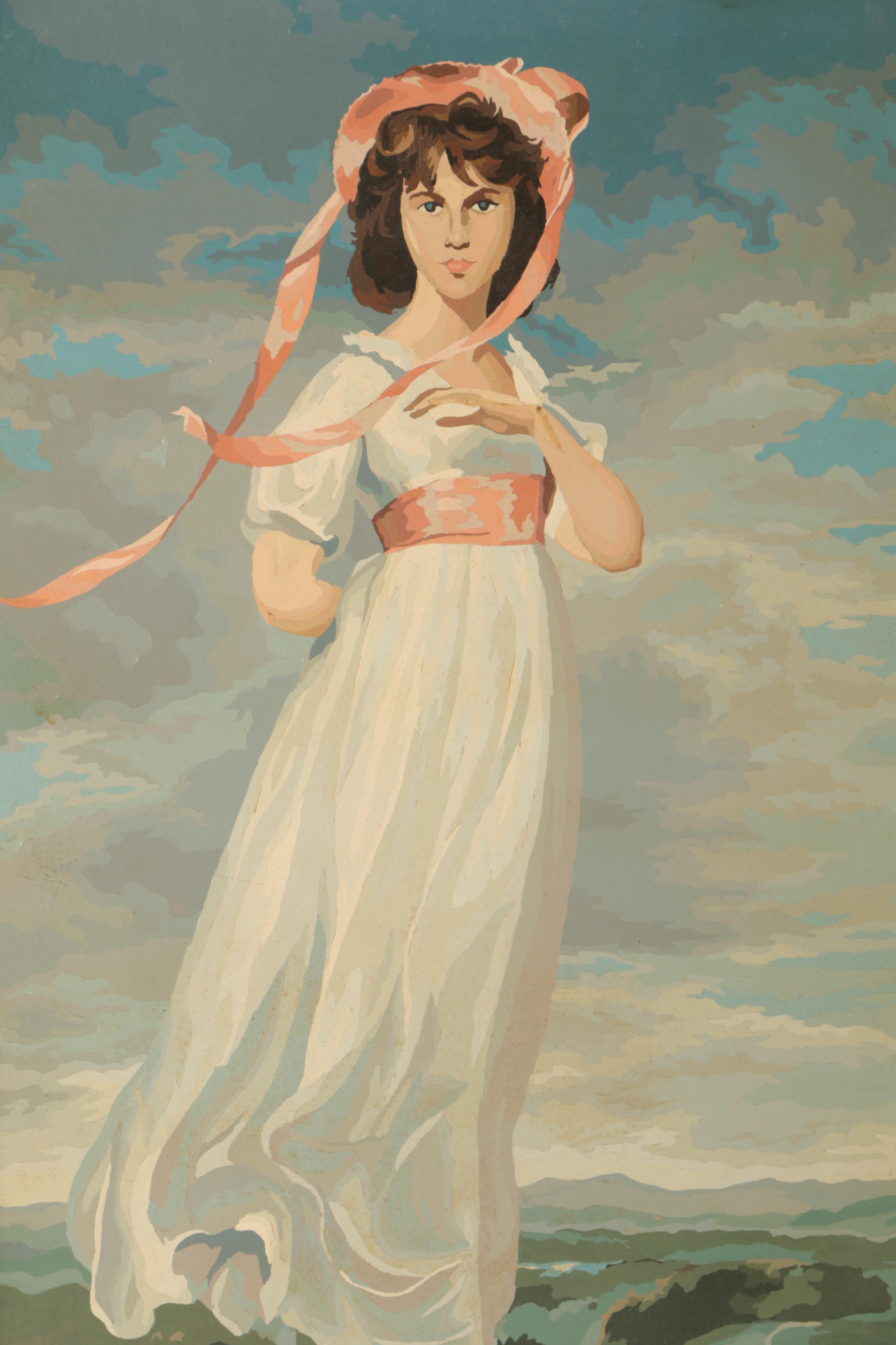 Acrylic Copy Paint-by-Number after Thomas Lawrence "Pinkie"