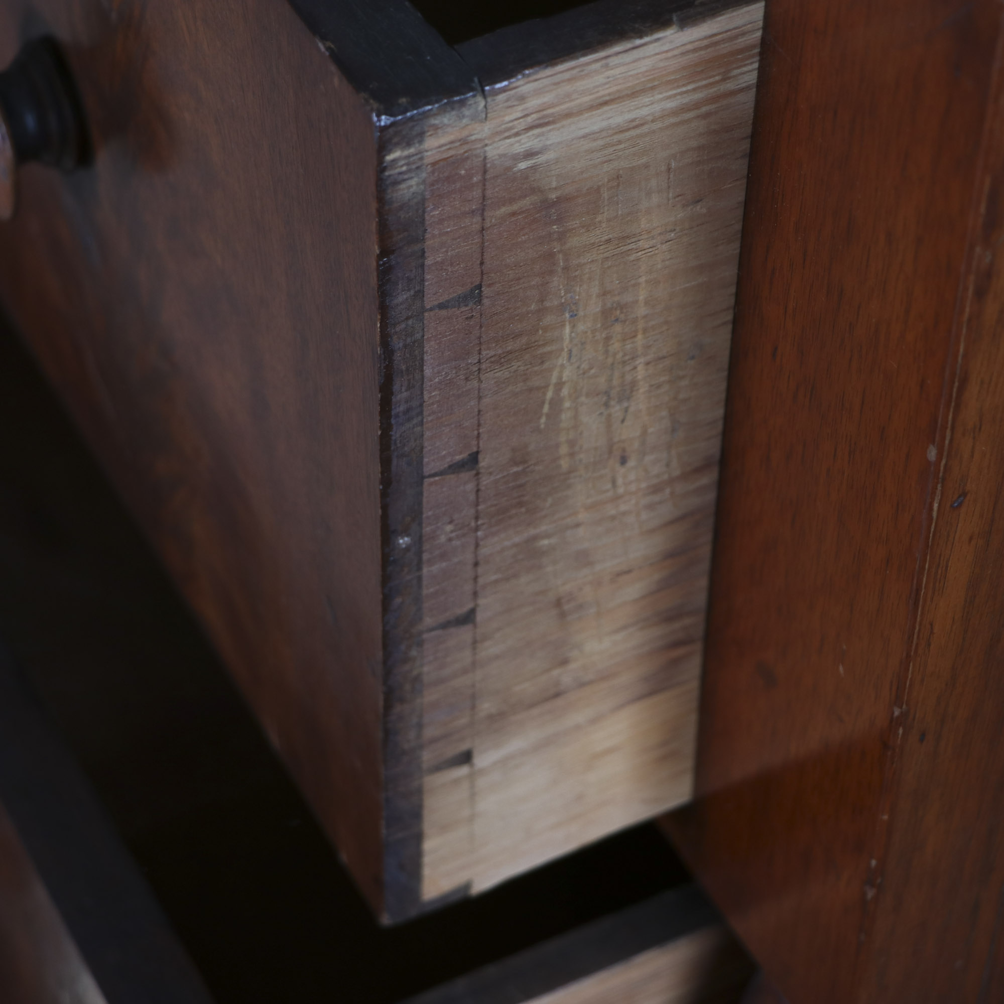 Antique Empire Mahogany Chest of Drawers