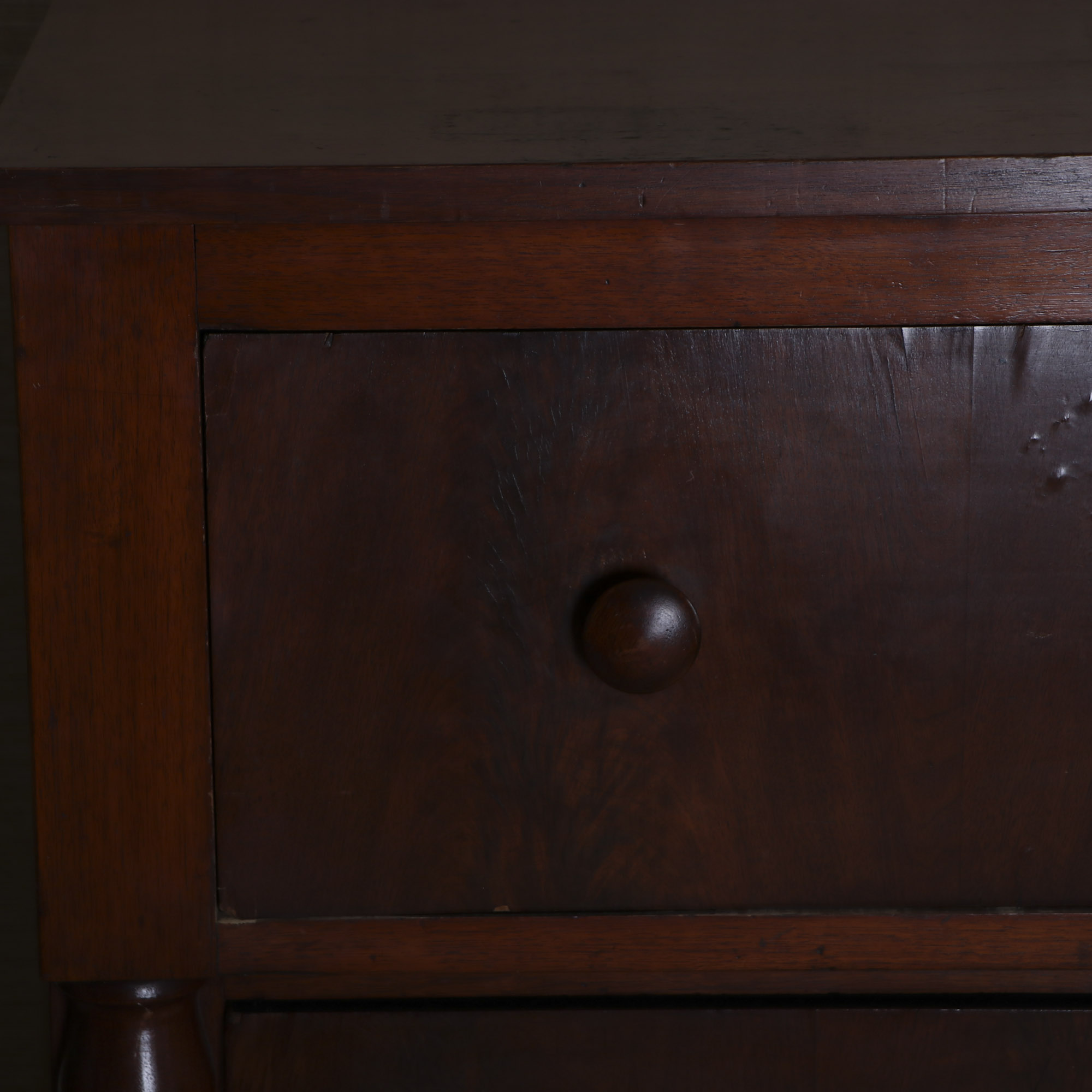 Antique Empire Mahogany Chest of Drawers