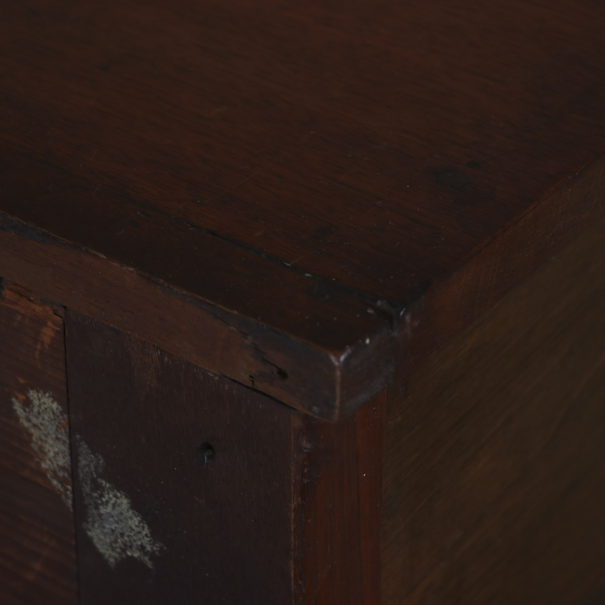 Antique Empire Mahogany Chest of Drawers