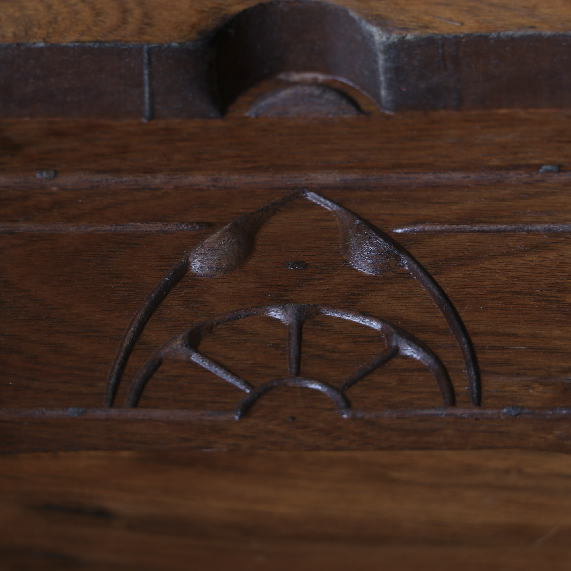 Victorian Walnut Bed Frame in Three-Quarter Size