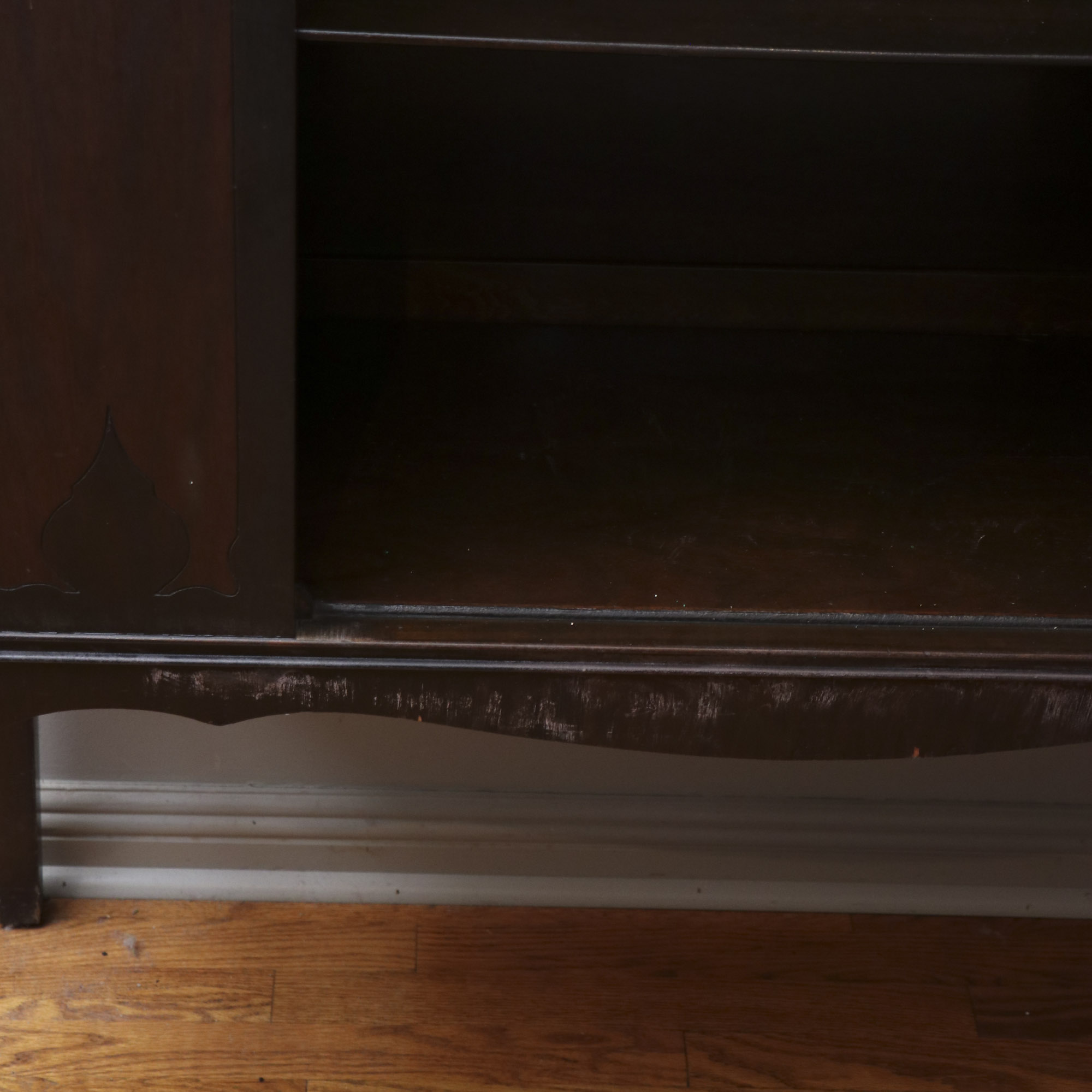 Vintage Walnut China Cabinet by Wemyss Furniture