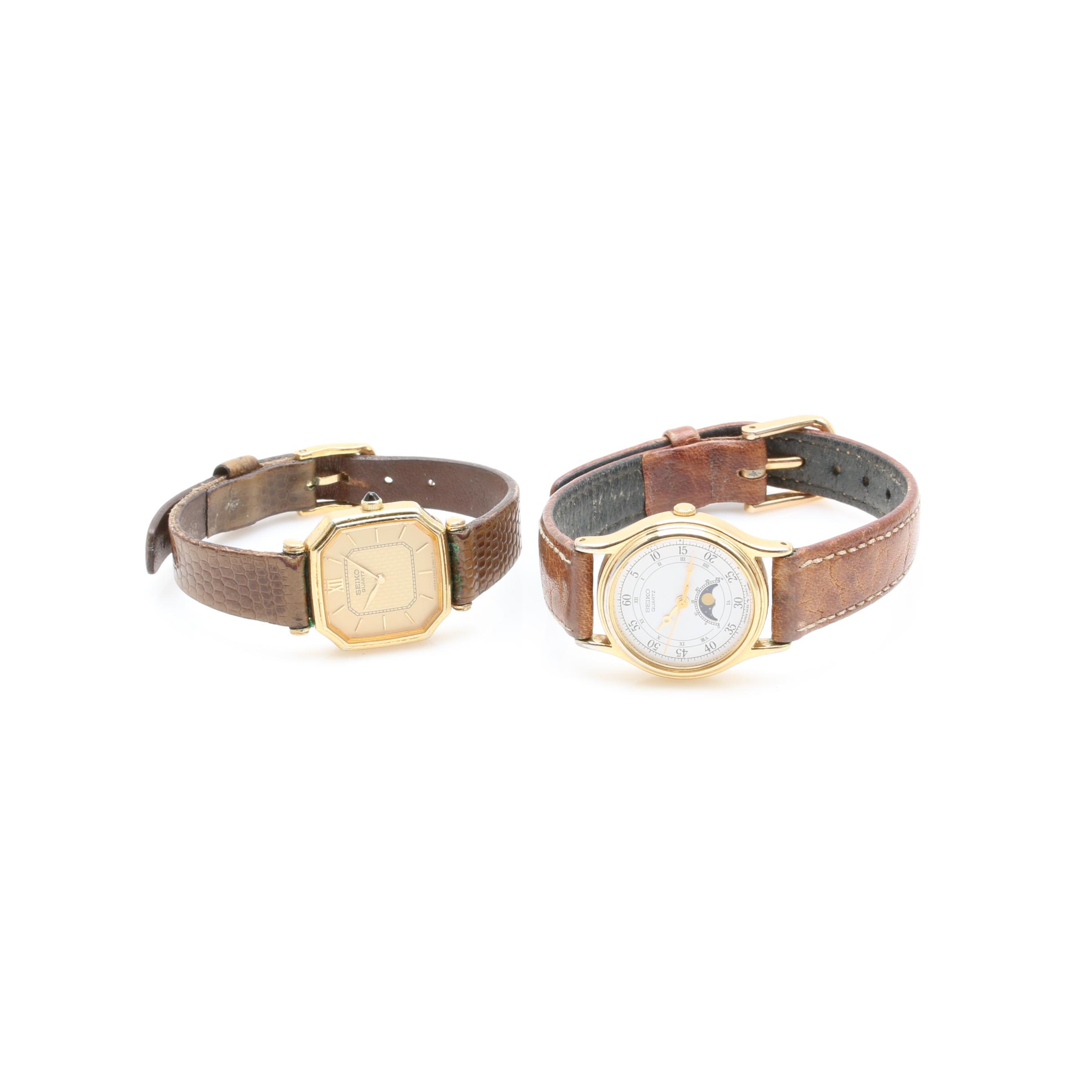 Seiko Gold Tone Watch Assortment