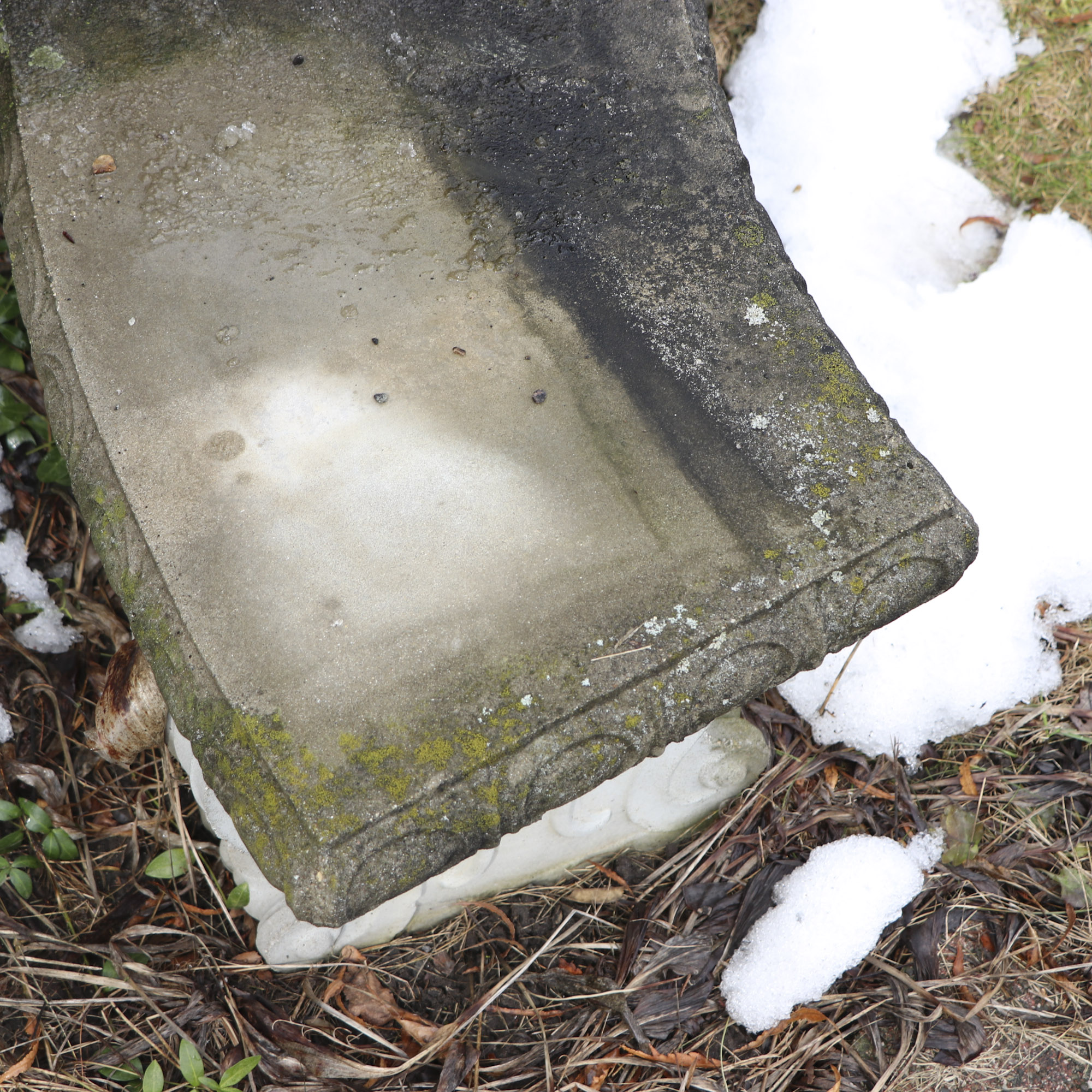 Cast Concrete Garden Bench