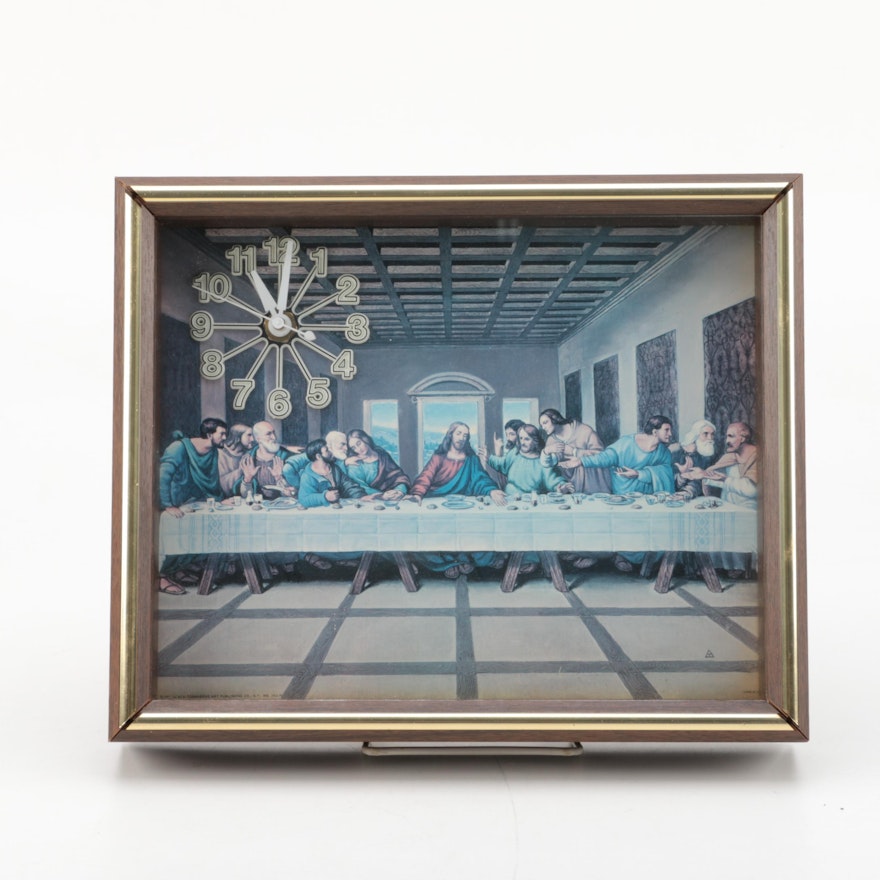 Vintage "The Last Supper" Wall Clock