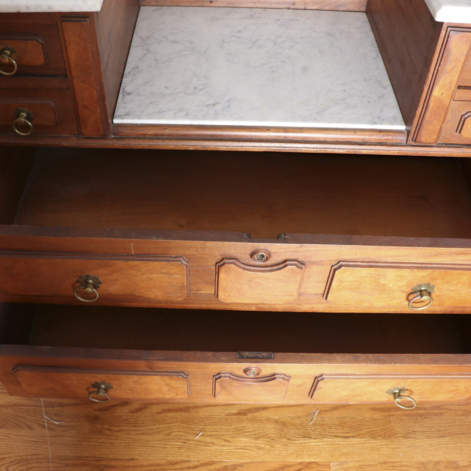Antique Victorian Walnut Dresser