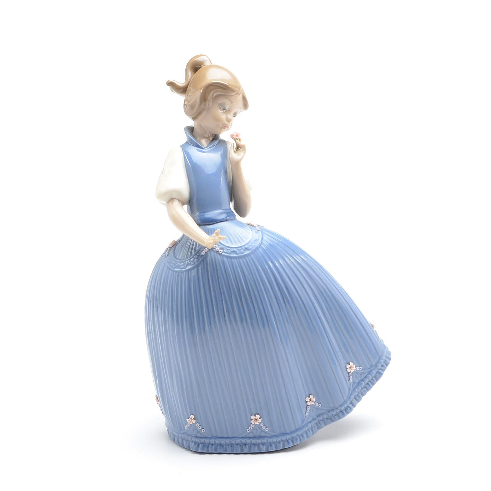 Lladro Porcelain Figurine - "Girl in the Blue Dress" #5121