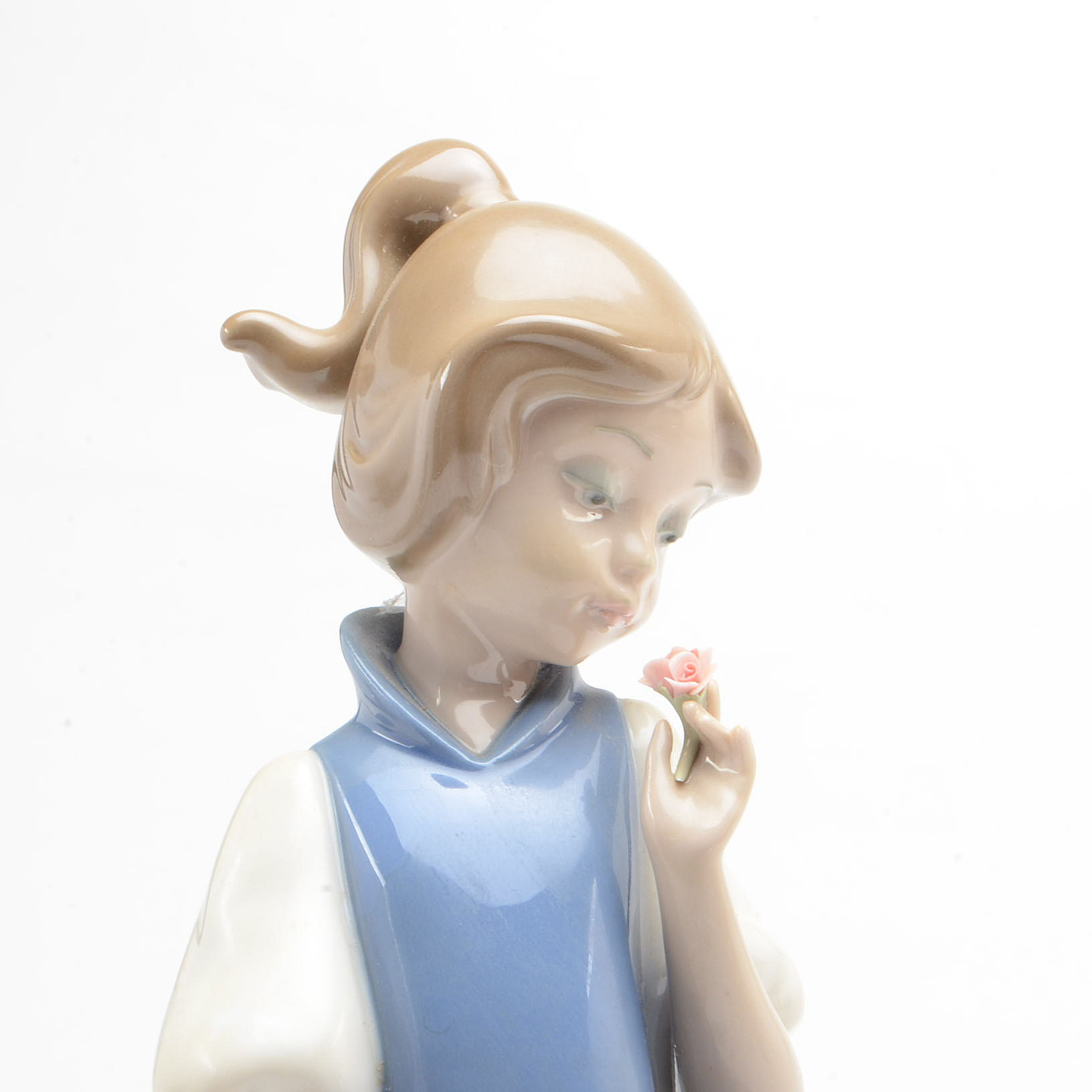 Lladro Porcelain Figurine - "Girl in the Blue Dress" #5121