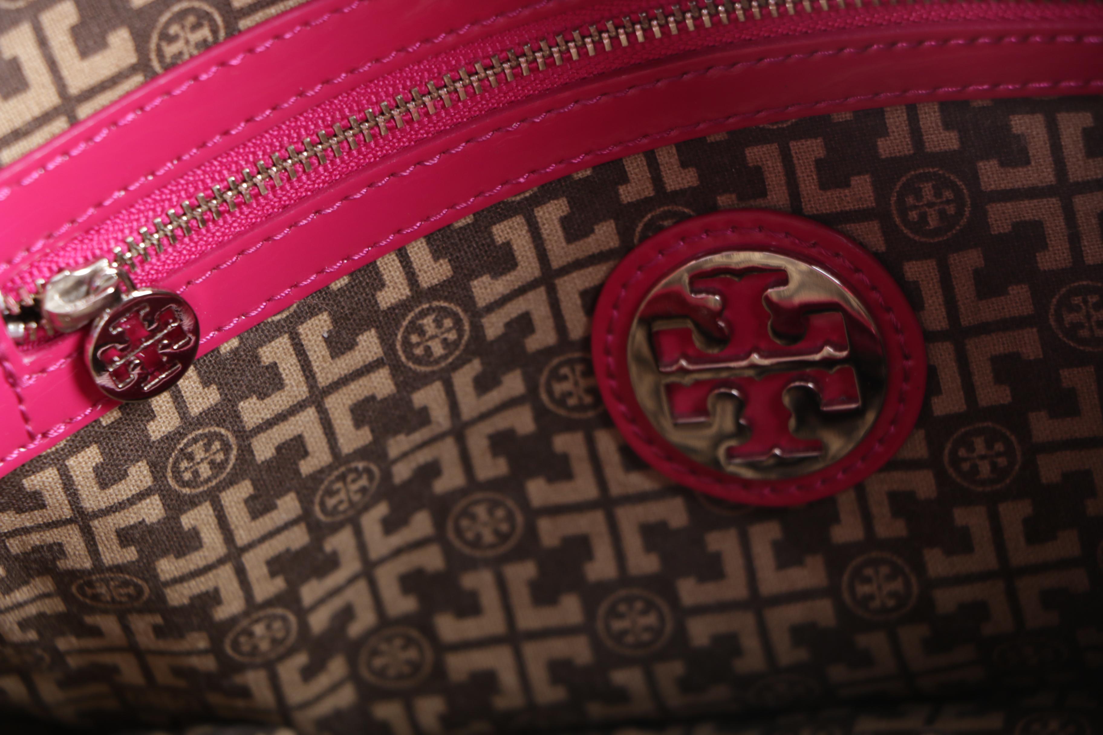Tory Burch Ombre Style Leather Tote Bag