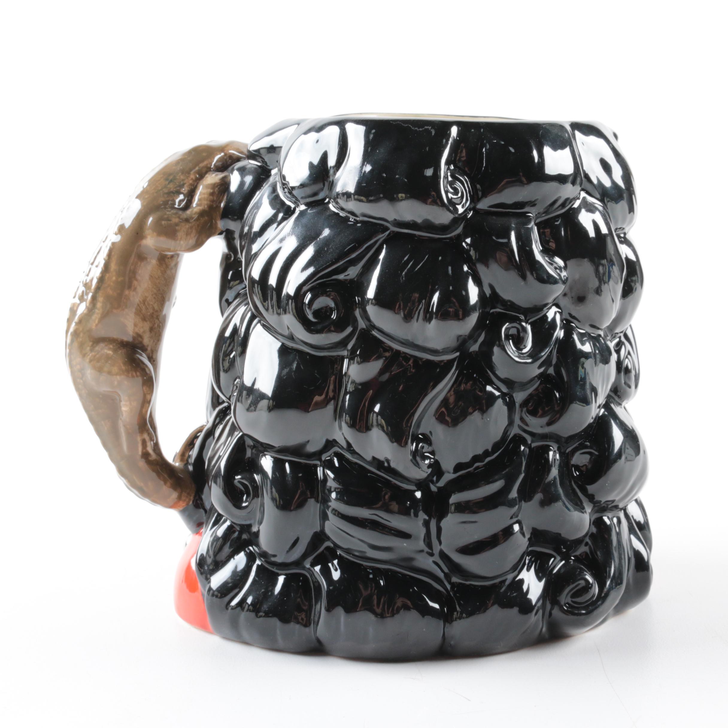 Royal Doulton "Captain Hook" Character Jug of The Year 1994