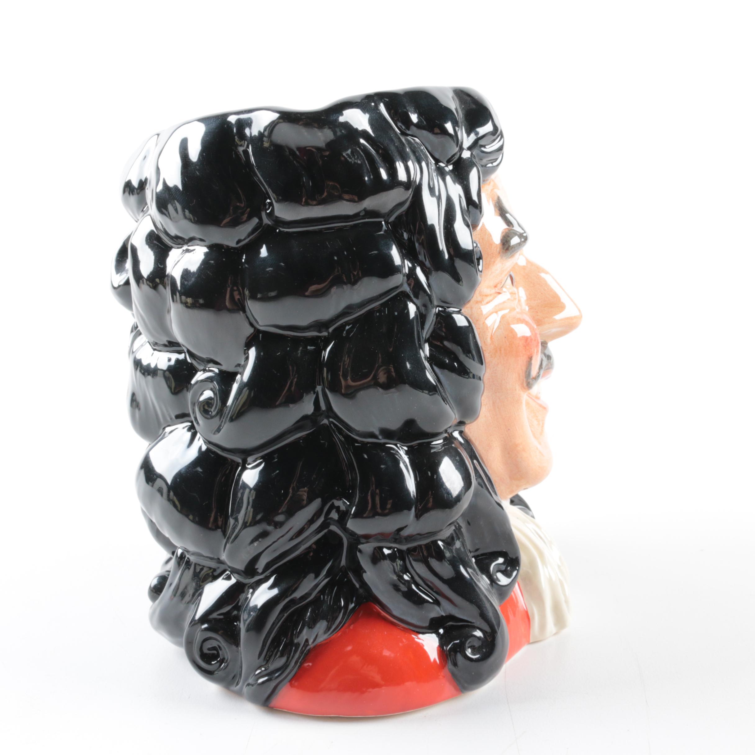 Royal Doulton "Captain Hook" Character Jug of The Year 1994