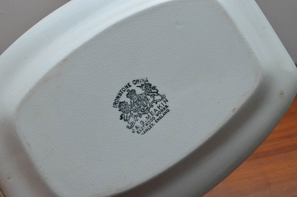 Antique J & G Meakin English Ironstone Tableware