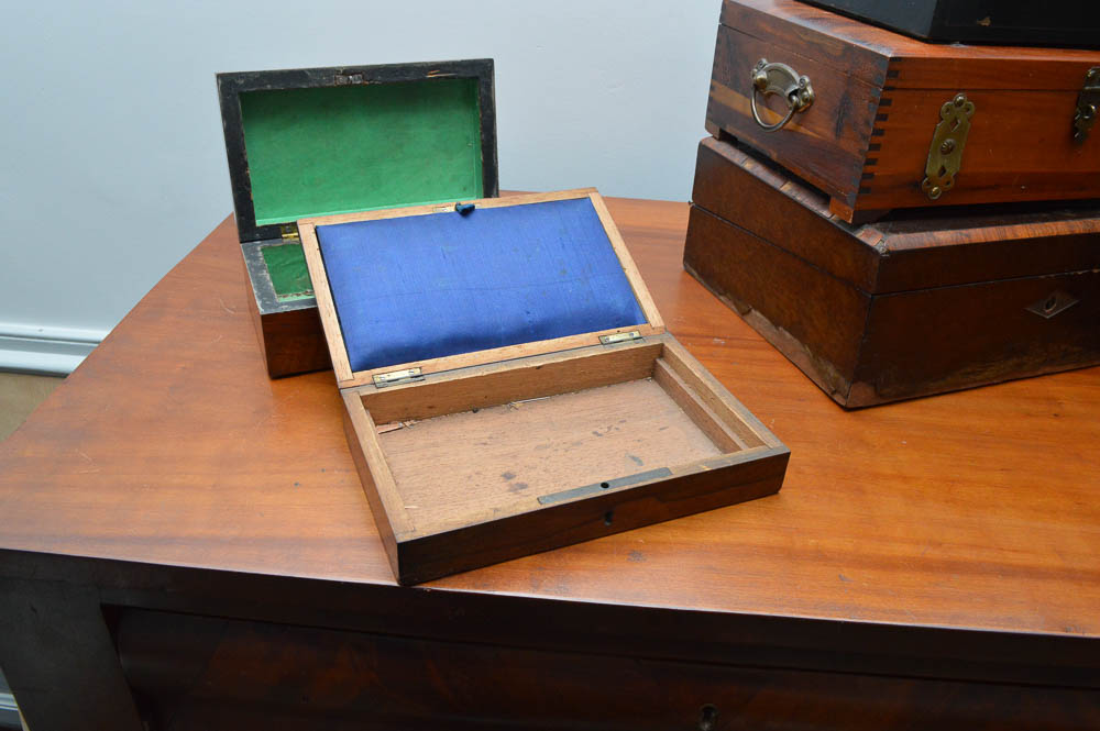 Vintage and Antique Wood Decorative Boxes