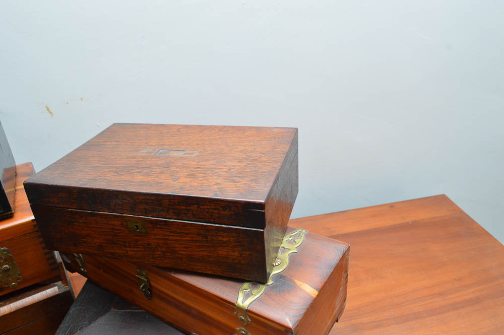 Vintage and Antique Wood Decorative Boxes