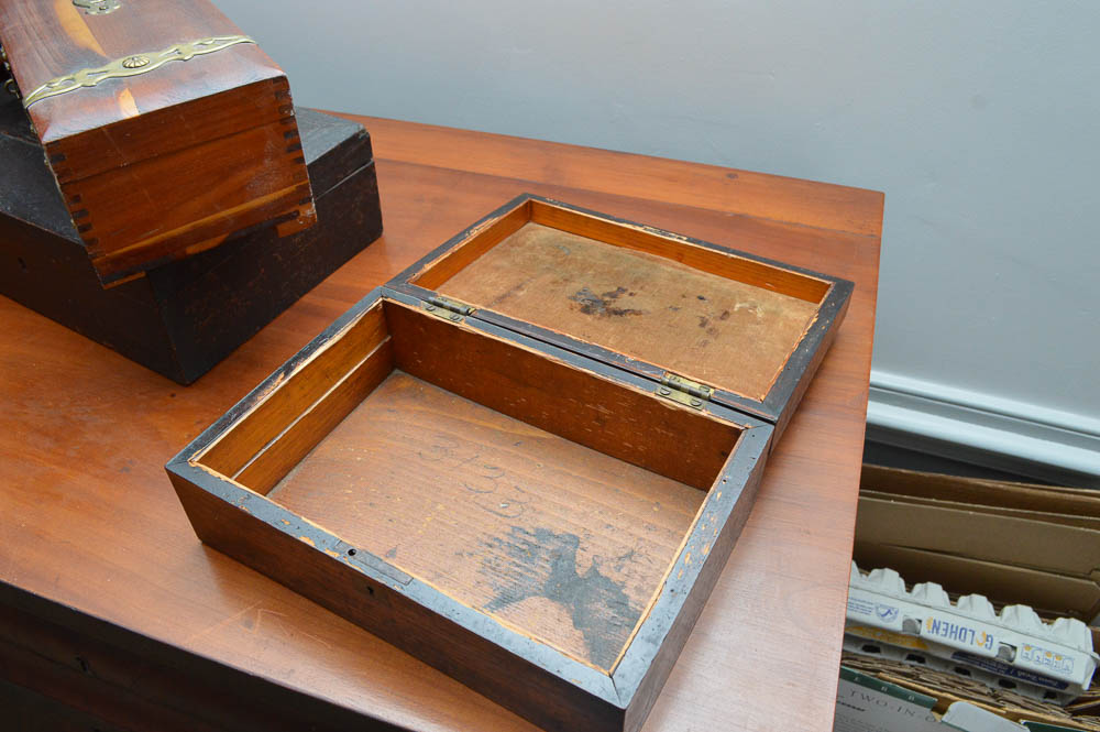 Vintage and Antique Wood Decorative Boxes