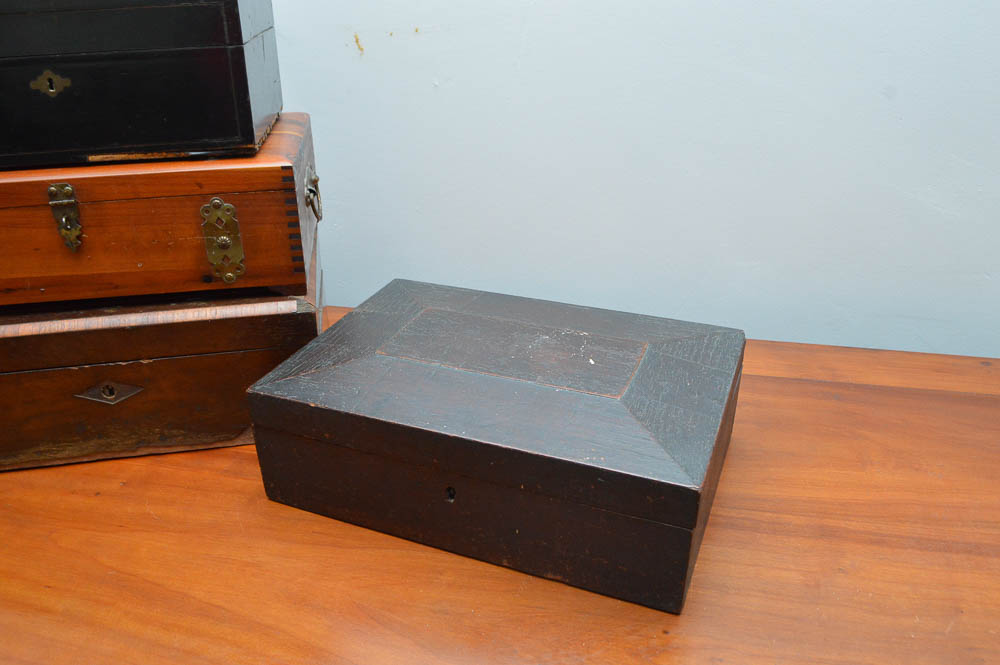 Vintage and Antique Wood Decorative Boxes
