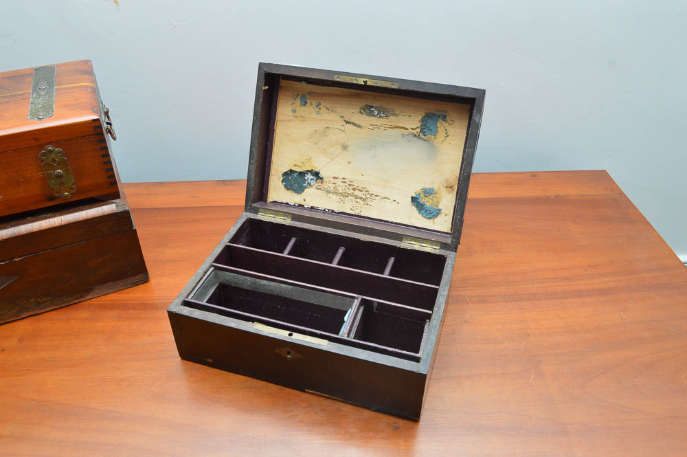 Vintage and Antique Wood Decorative Boxes