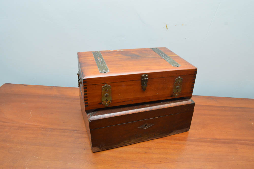Vintage and Antique Wood Decorative Boxes