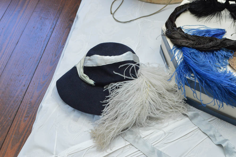 Vintage Hats and Boxes Including Cavanagh Whipcord and Churchill Ltd. Beaver Fur