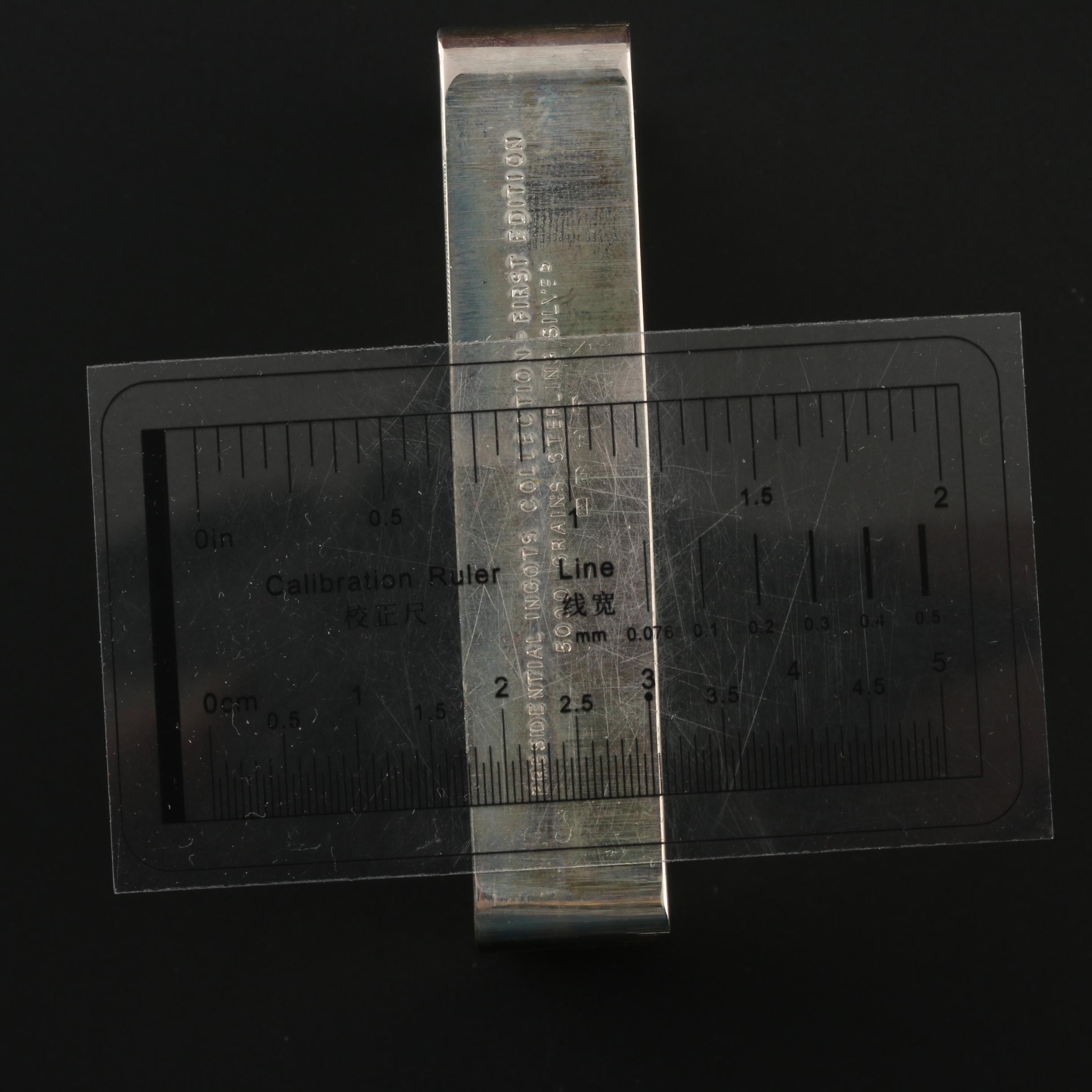 Danbury Mint U.S. Presidential Silver Ingots Collection