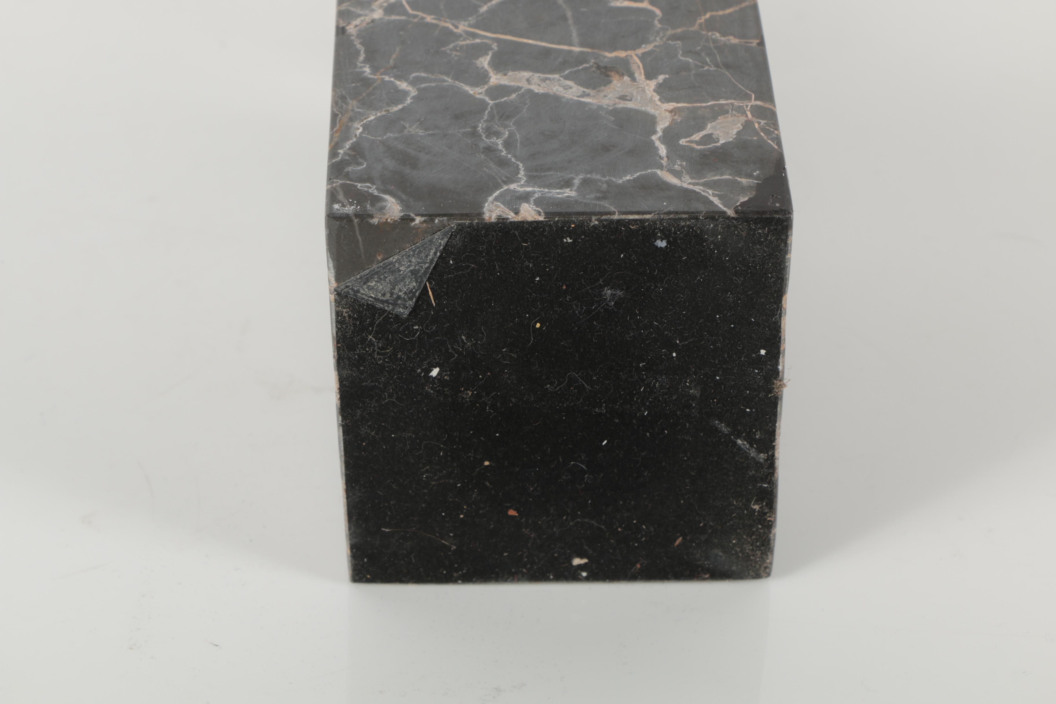 Milo Painted Metal Owl Sculpture