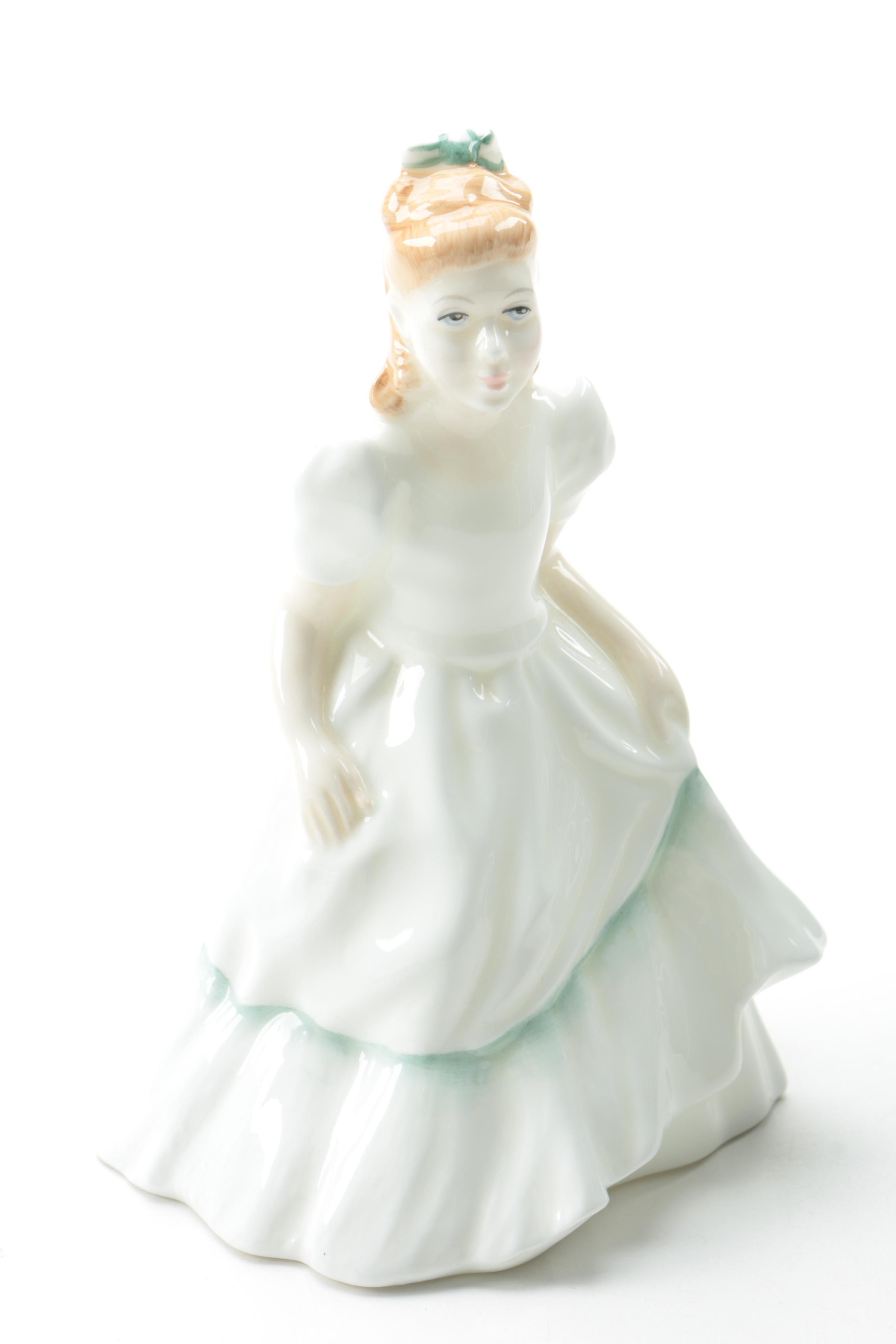Royal Doulton Figurines Including "Kerry" and "Belle"