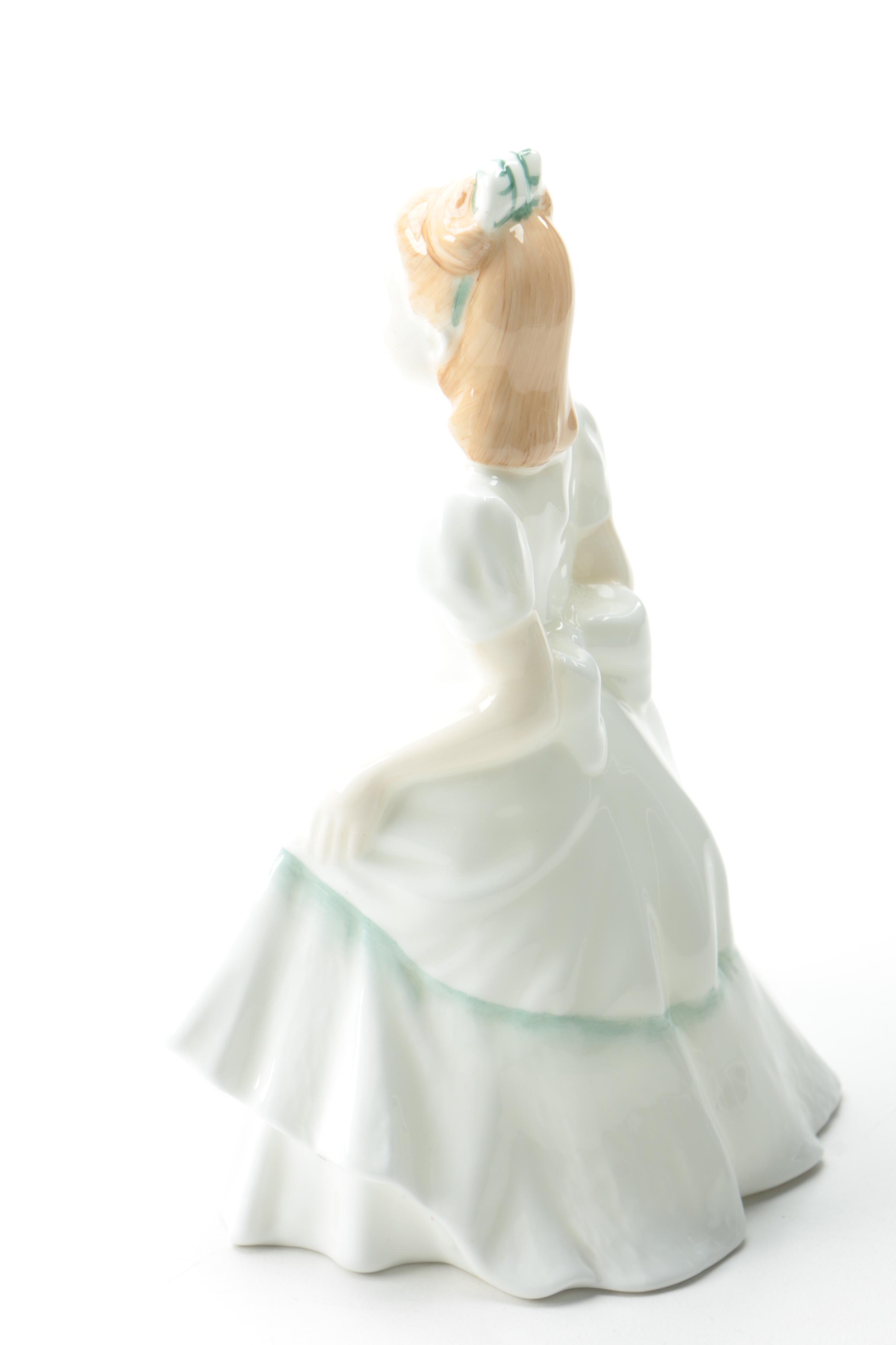 Royal Doulton Figurines Including "Kerry" and "Belle"