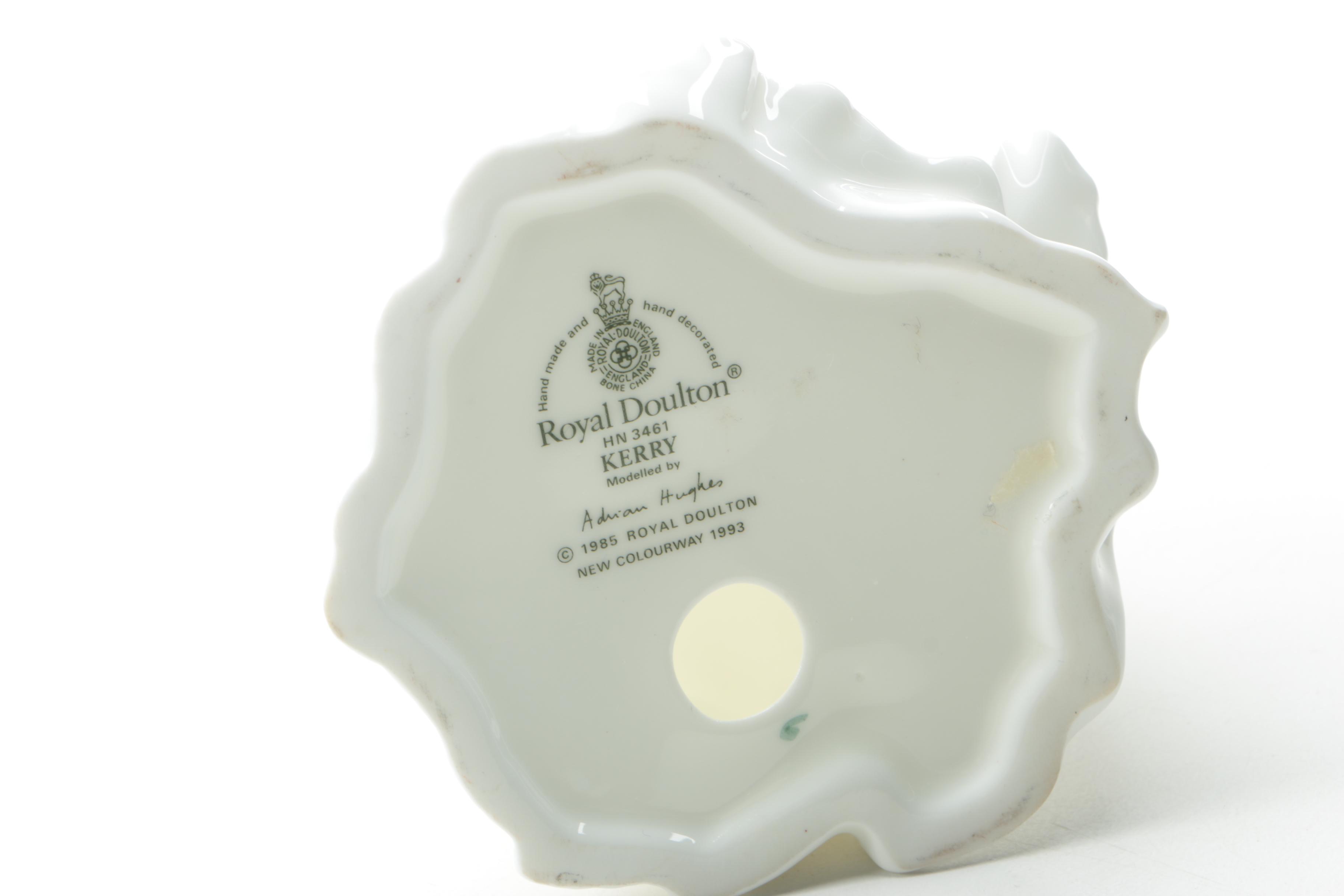 Royal Doulton Figurines Including "Kerry" and "Belle"