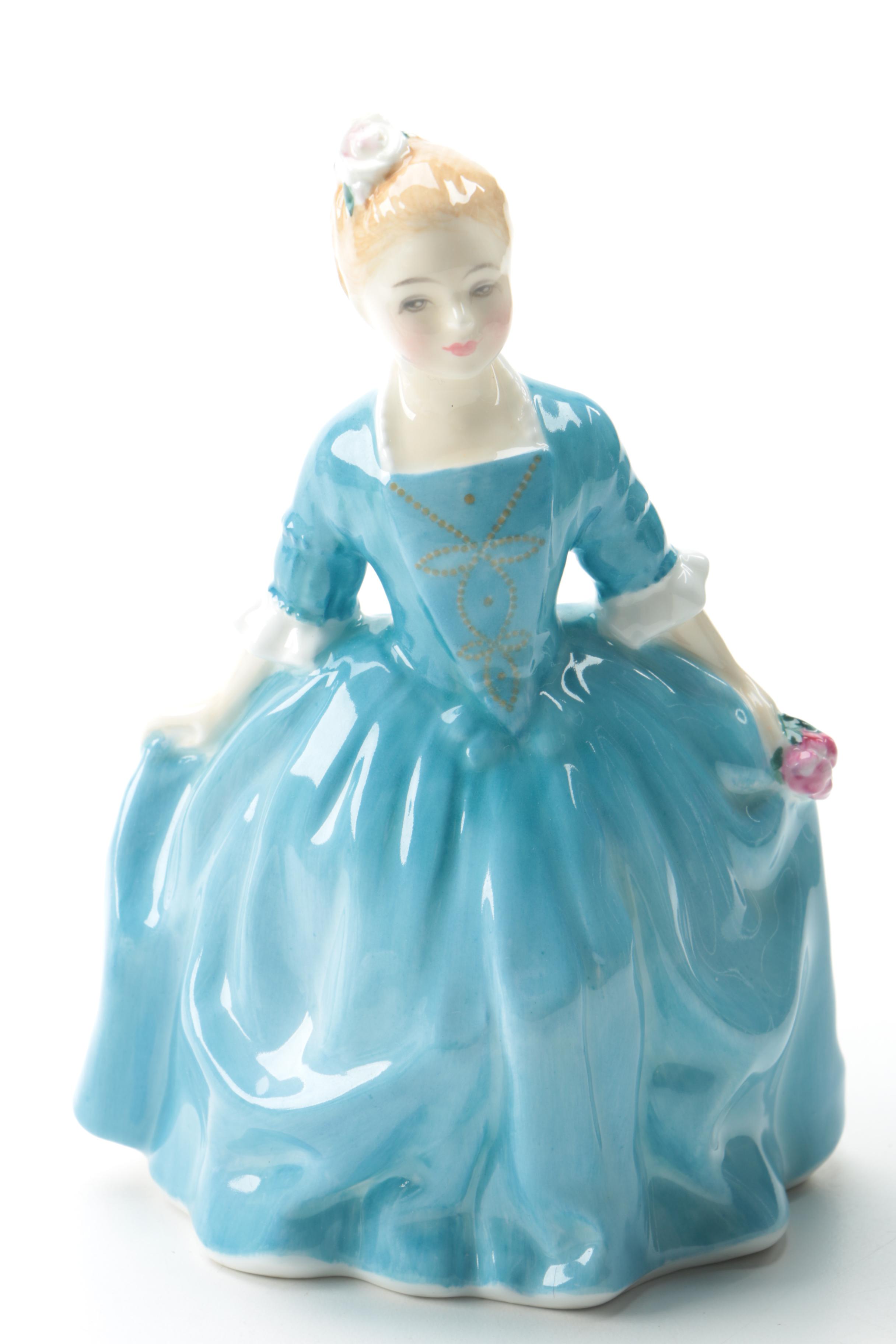 Royal Doulton Figurines Including "Kerry" and "Belle"