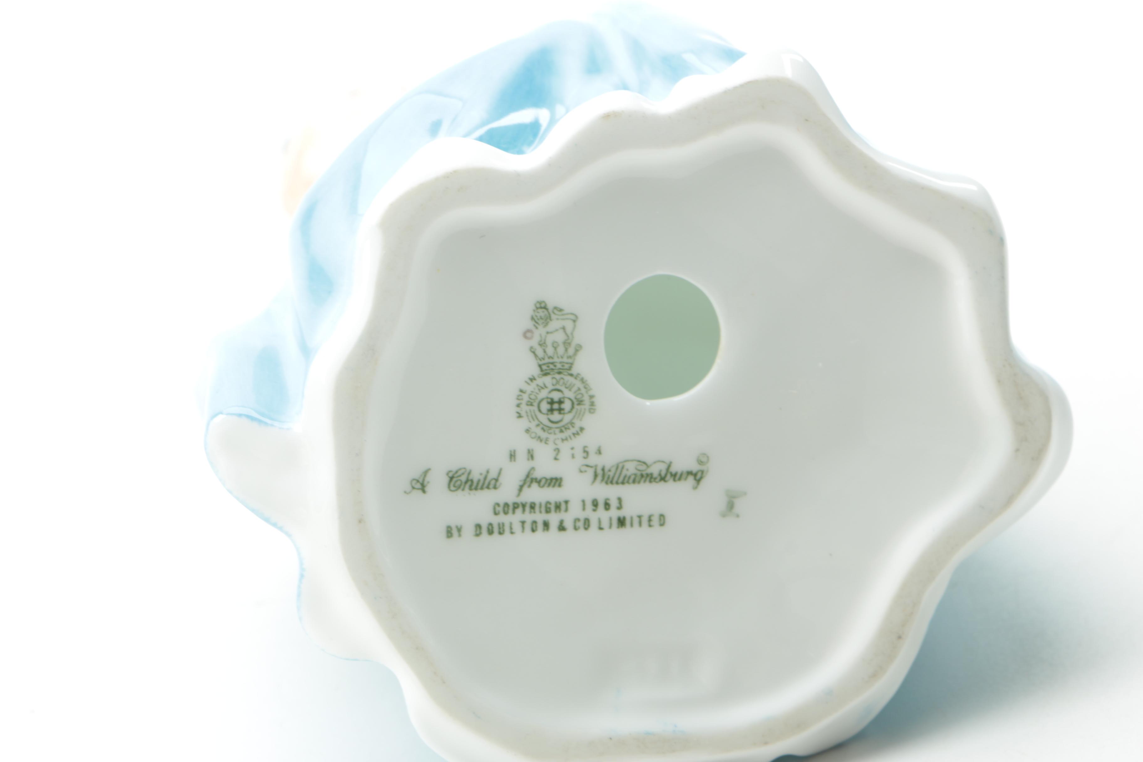 Royal Doulton Figurines Including "Kerry" and "Belle"