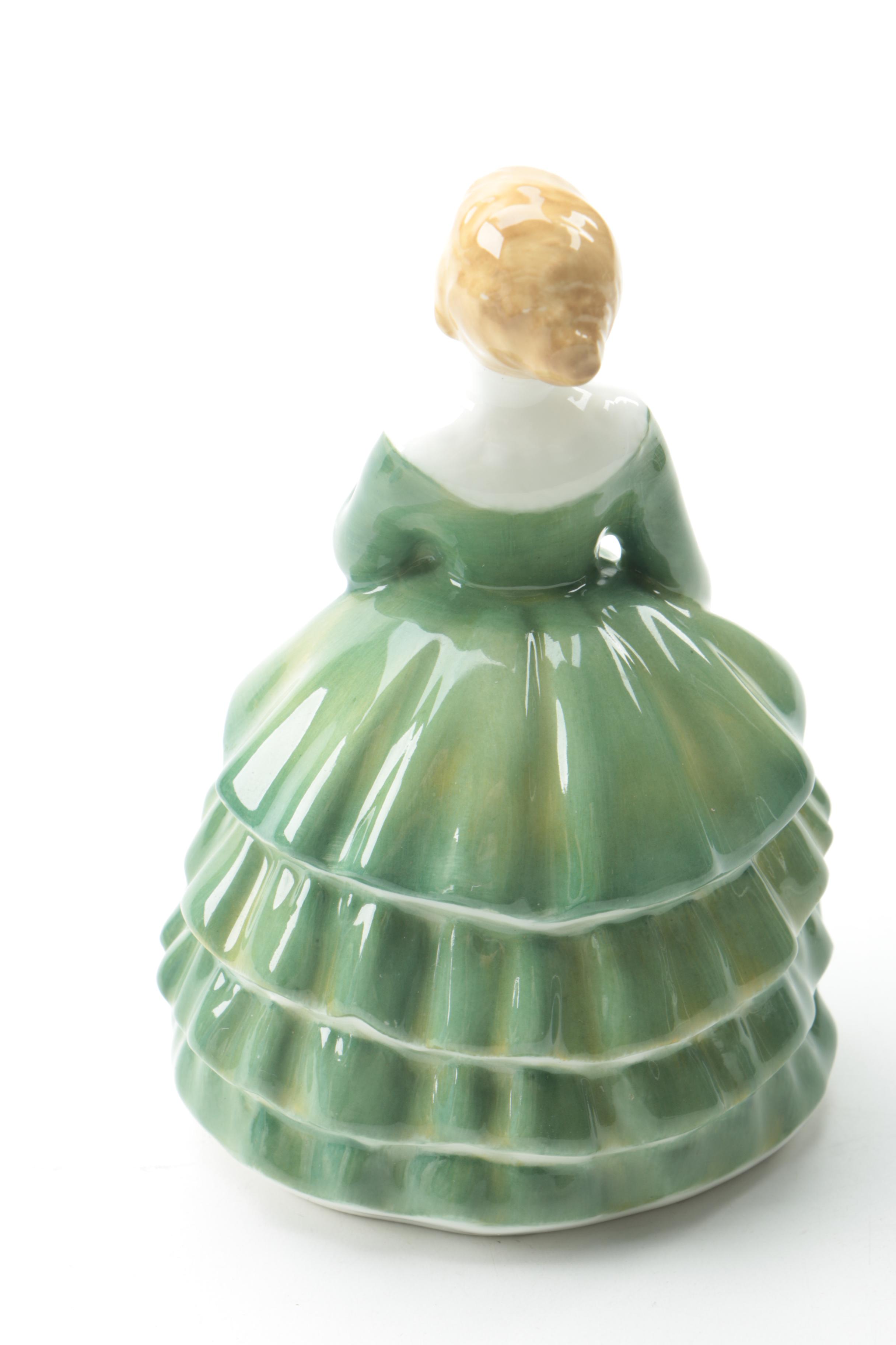 Royal Doulton Figurines Including "Kerry" and "Belle"