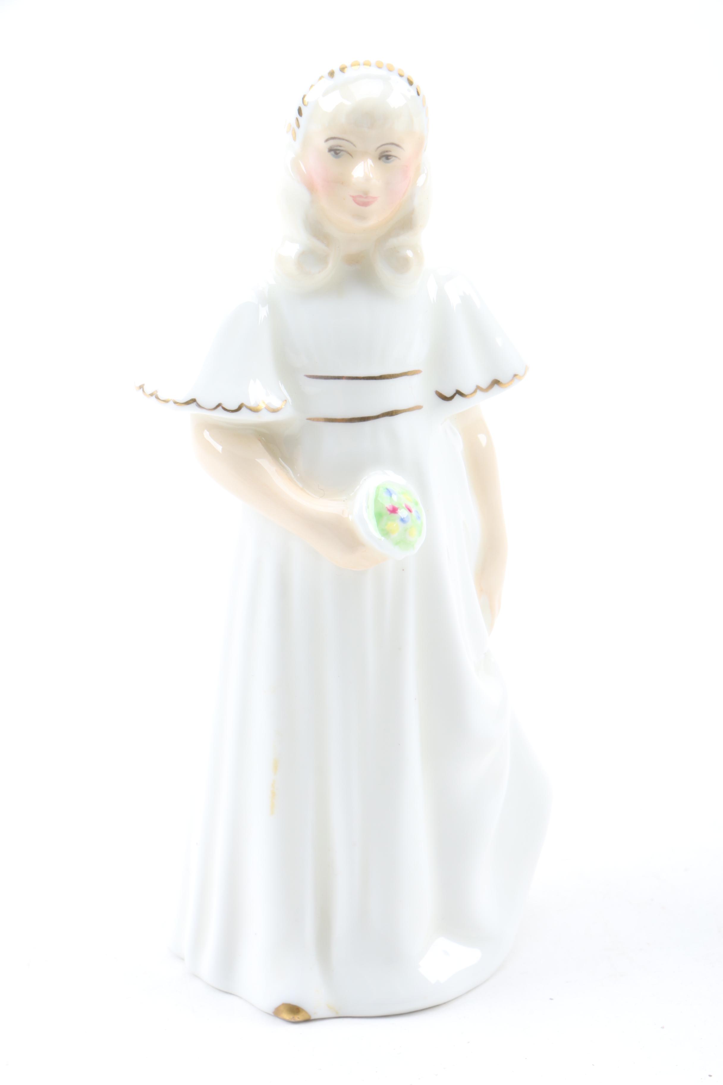 Royal Doulton "Golden Days" and "Bridesmaid" Figurines