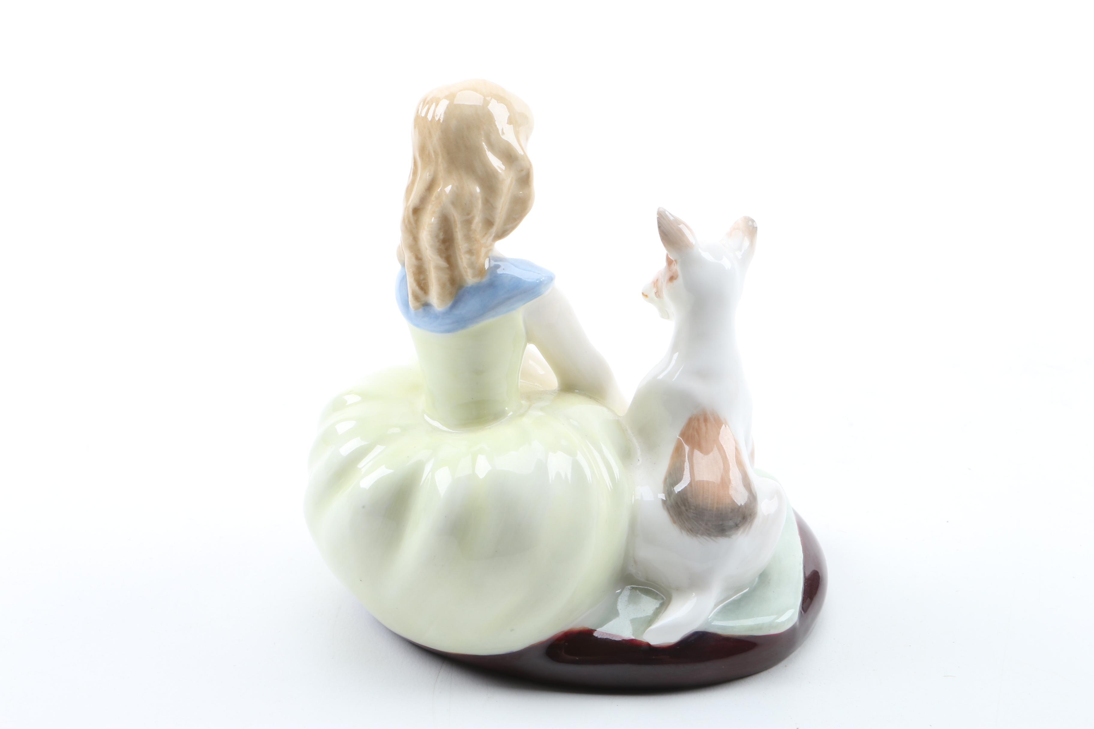 Royal Doulton "Golden Days" and "Bridesmaid" Figurines