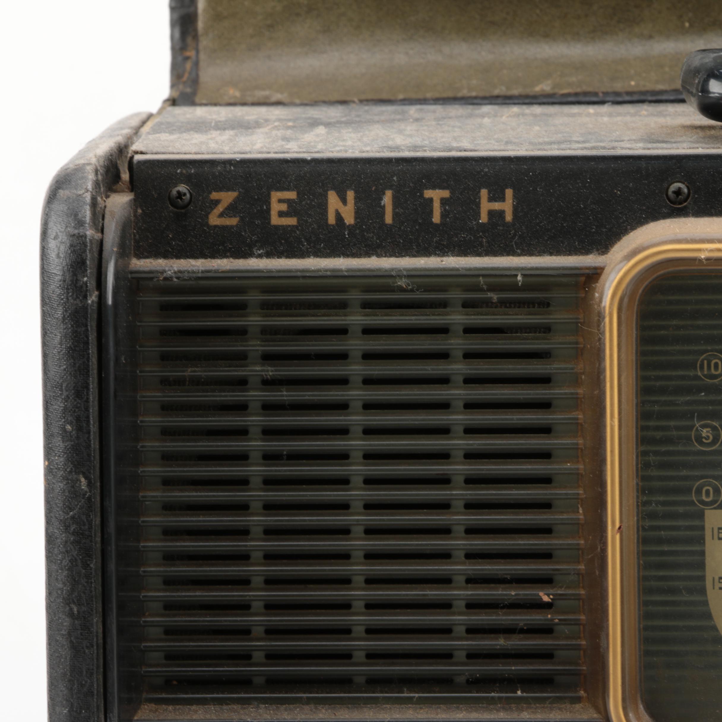 Vintage Zenith Wave Magnet Trans-Oceanic Shortwave Radio
