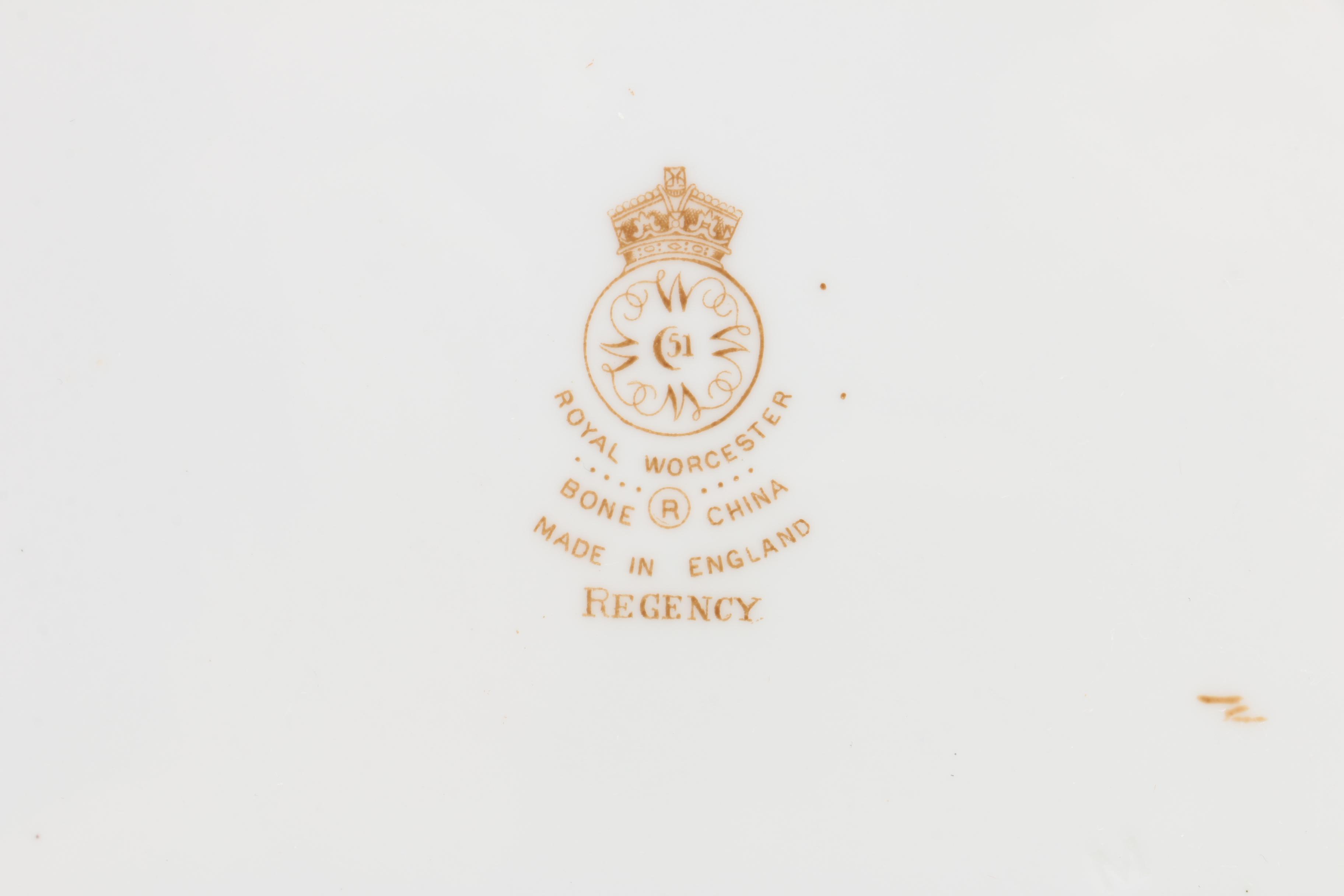Royal Worcester "Regency" Dinnerware
