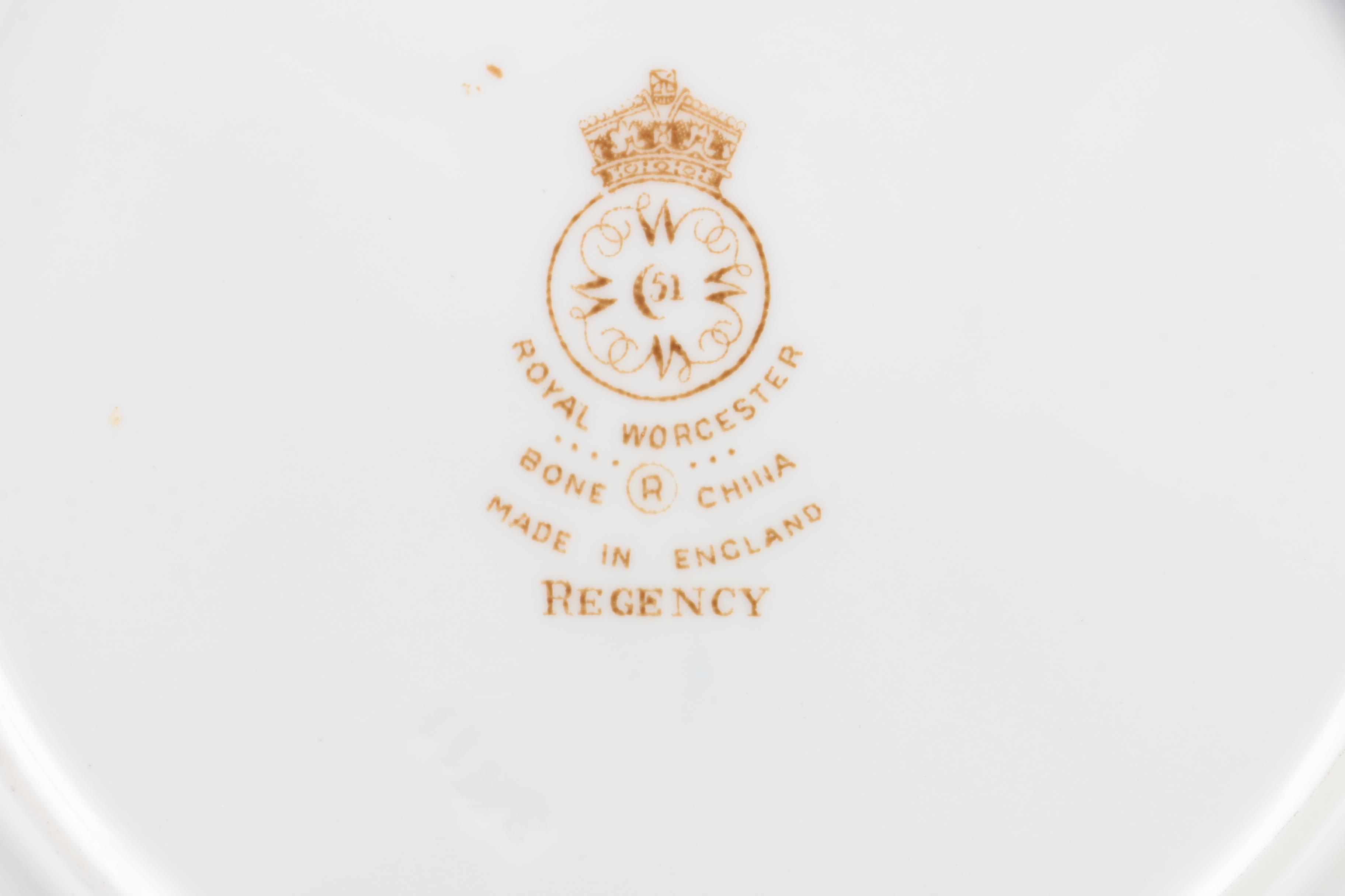 Royal Worcester "Regency" Dinnerware