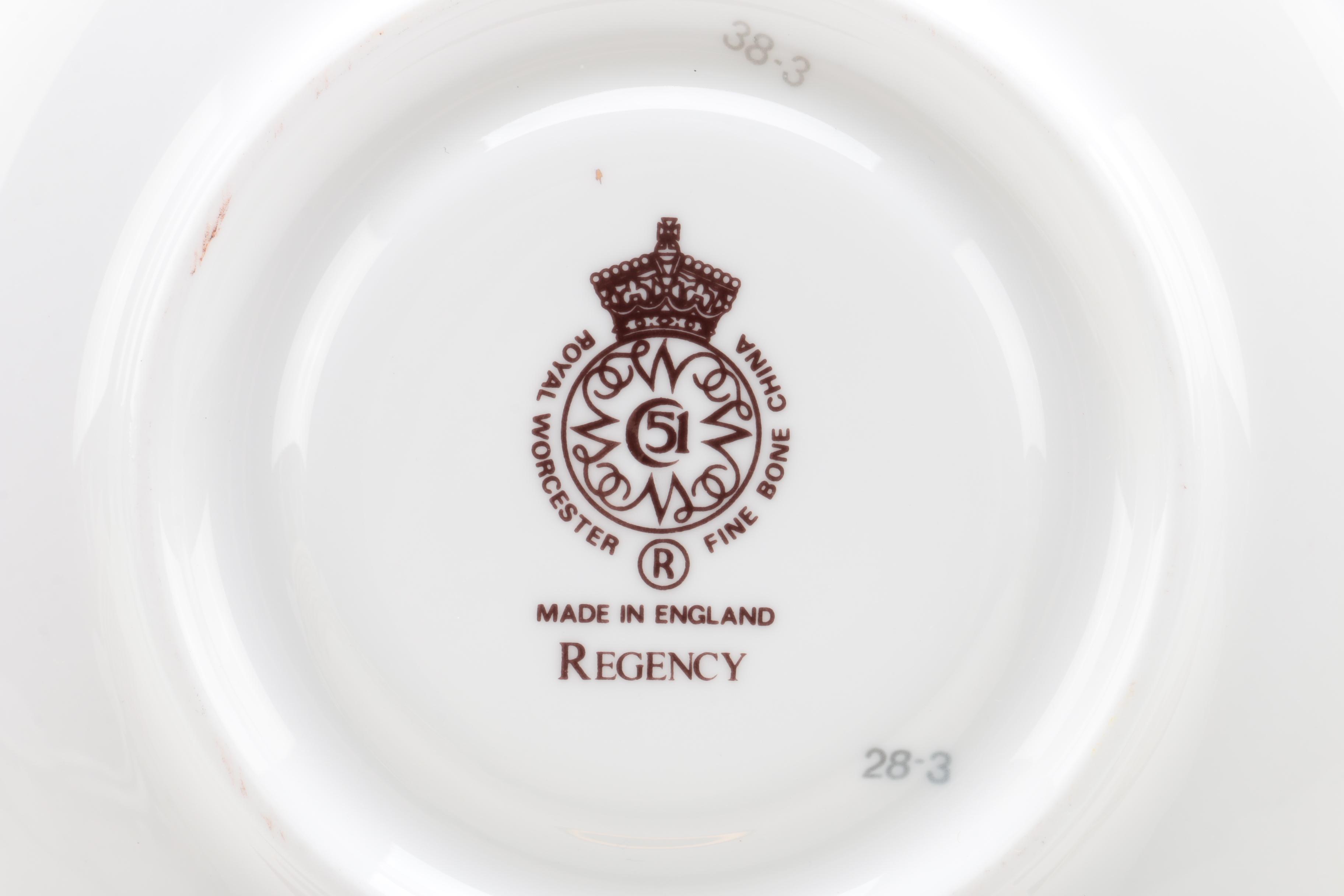 Royal Worcester "Regency" Dinnerware