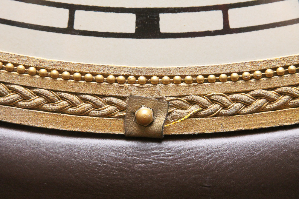 Uttermost Leather Wall Clock