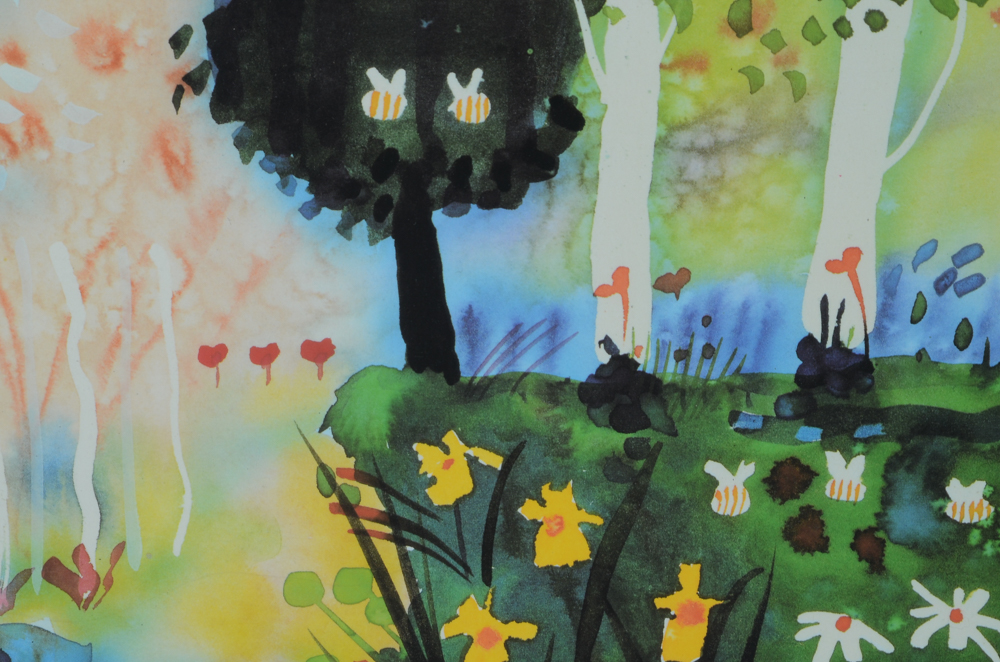 Mike Smith Offset Lithograph "36 Views of the Turtle Pond"