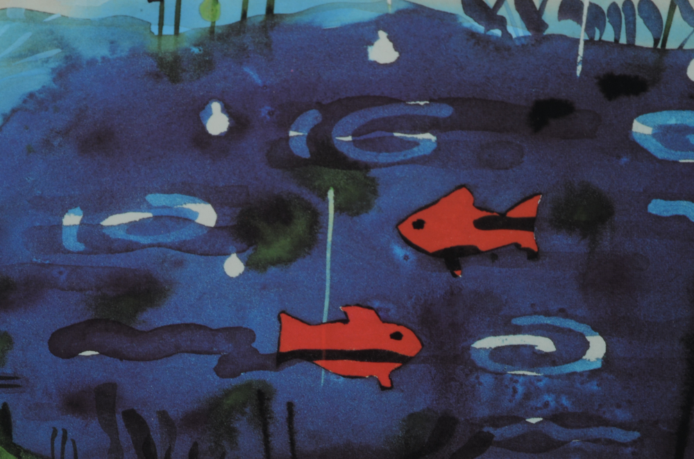 Mike Smith Offset Lithograph "36 Views of the Turtle Pond"